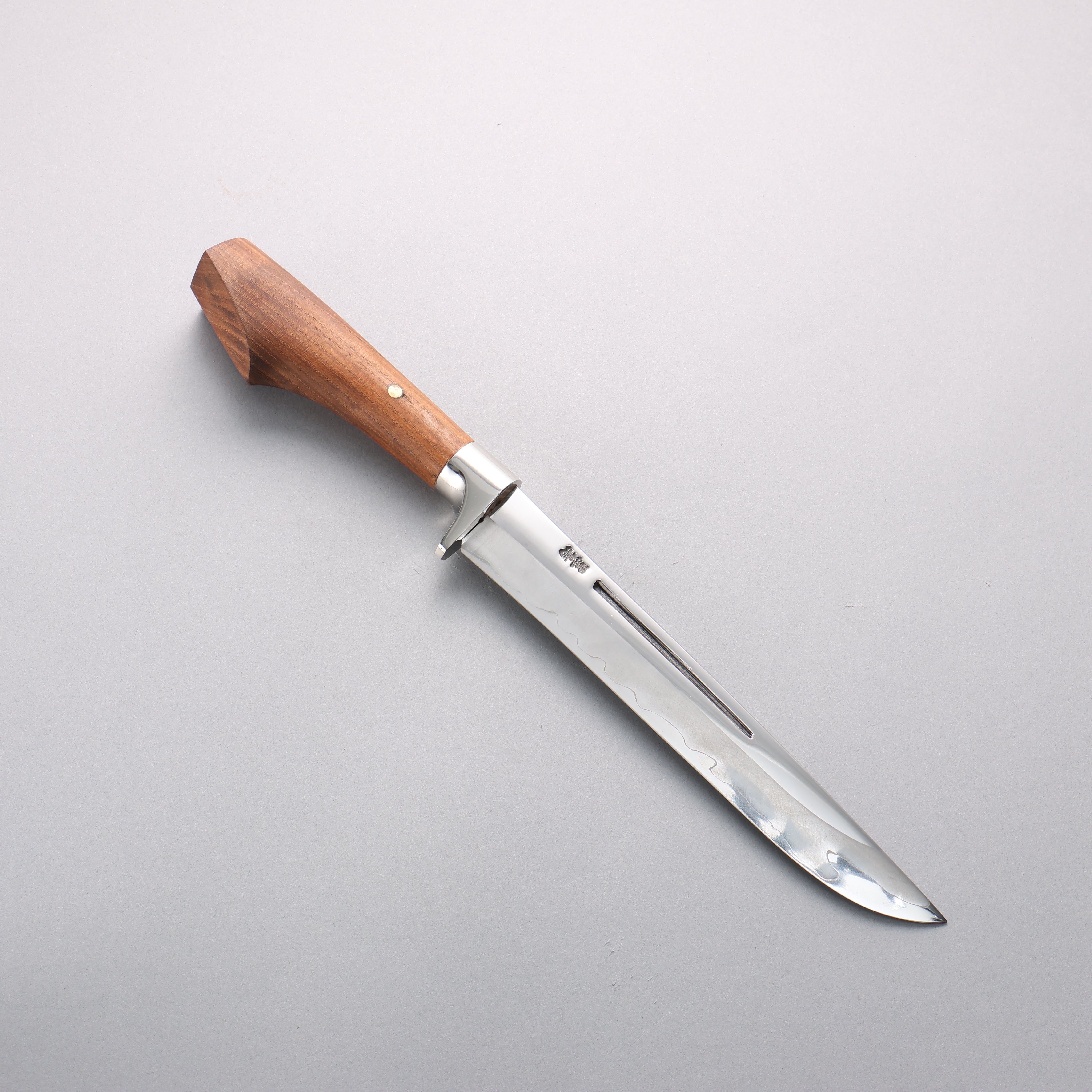 Kurotori Silver Steel No.3 Migaki Finished Sword Machete Natural wood Handle with Sheath 225mm - Japanny - Best Japanese Knife