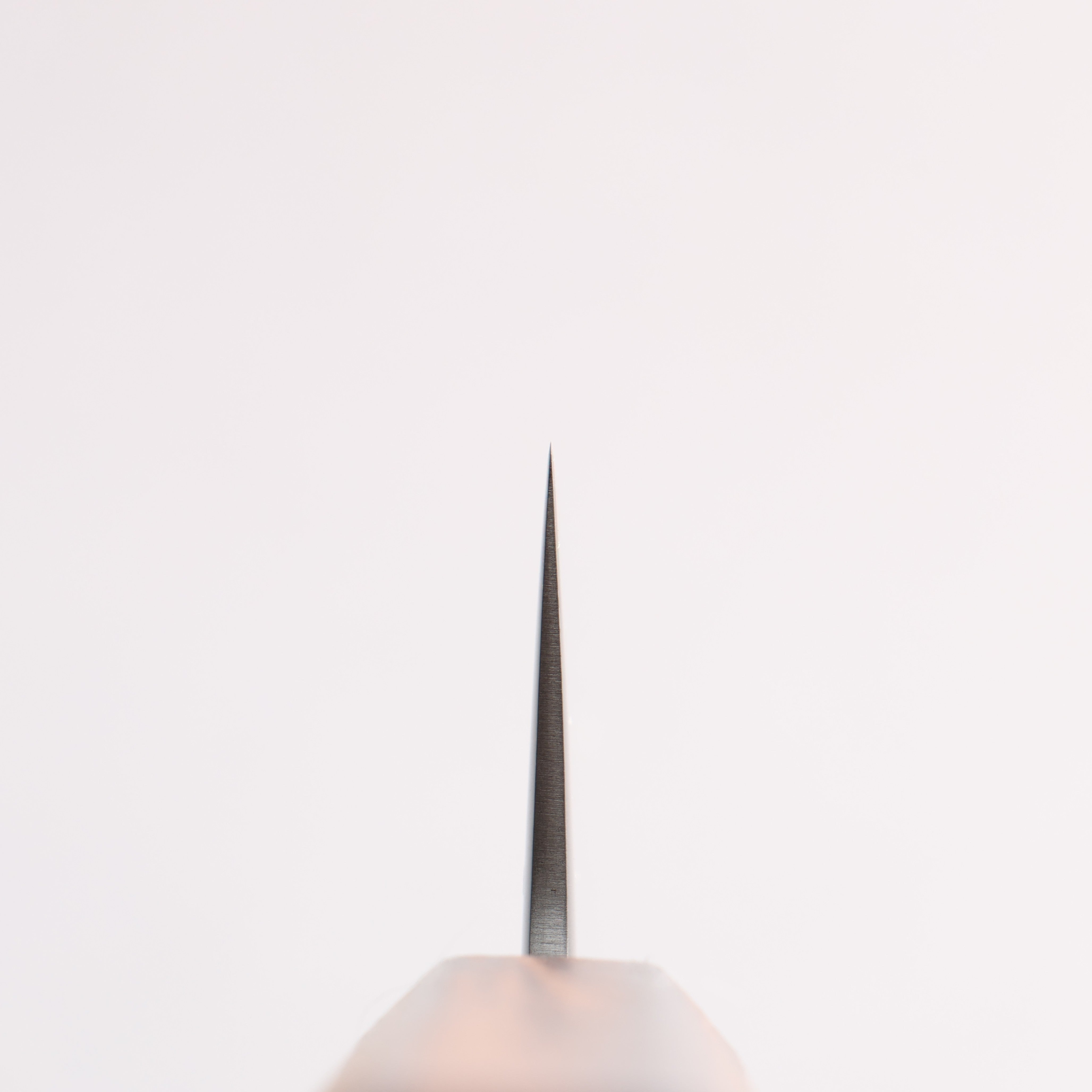 Oul White Steel No.1 Gyuto 180mm Oak (Baikoku / Soot Black) Handle - Japanny - Best Japanese Knife