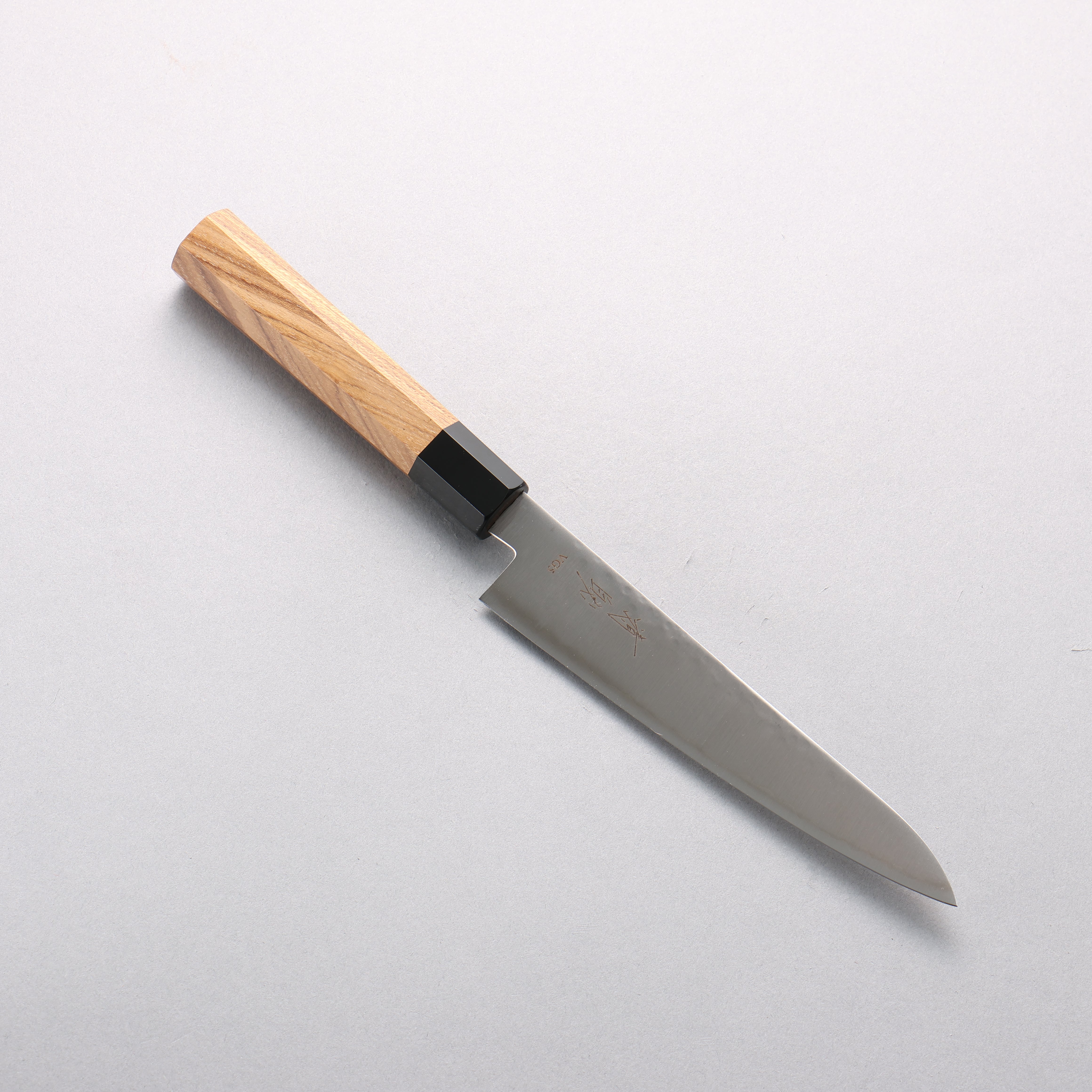 Seisuke VG5 Petty-Utility 150mm Keyaki (Japanese Elm) Handle - Japanny - Best Japanese Knife