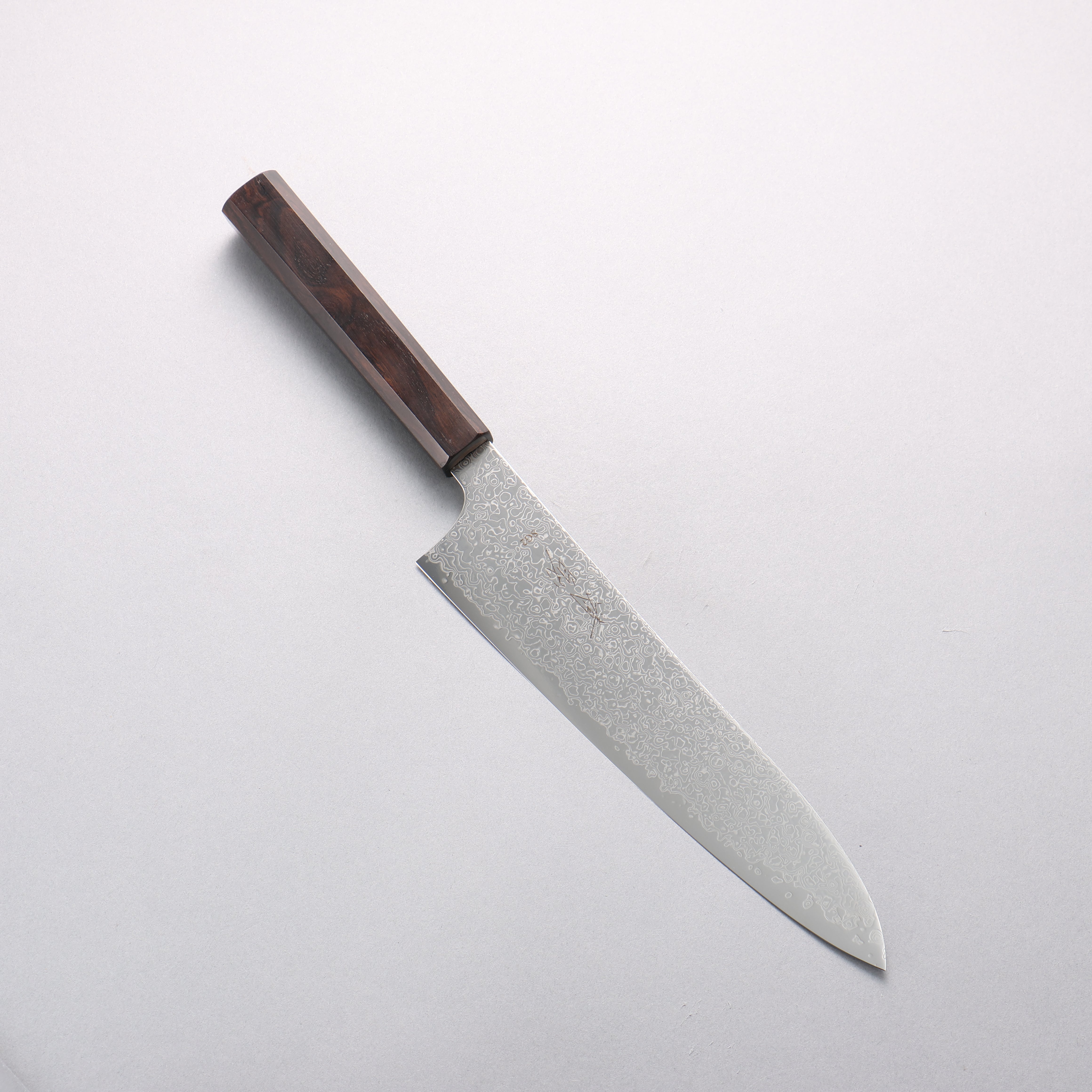 Seisuke SG2 Damascus Migaki Finished Gyuto 210mm Ebony Wood Handle - Japanny - Best Japanese Knife