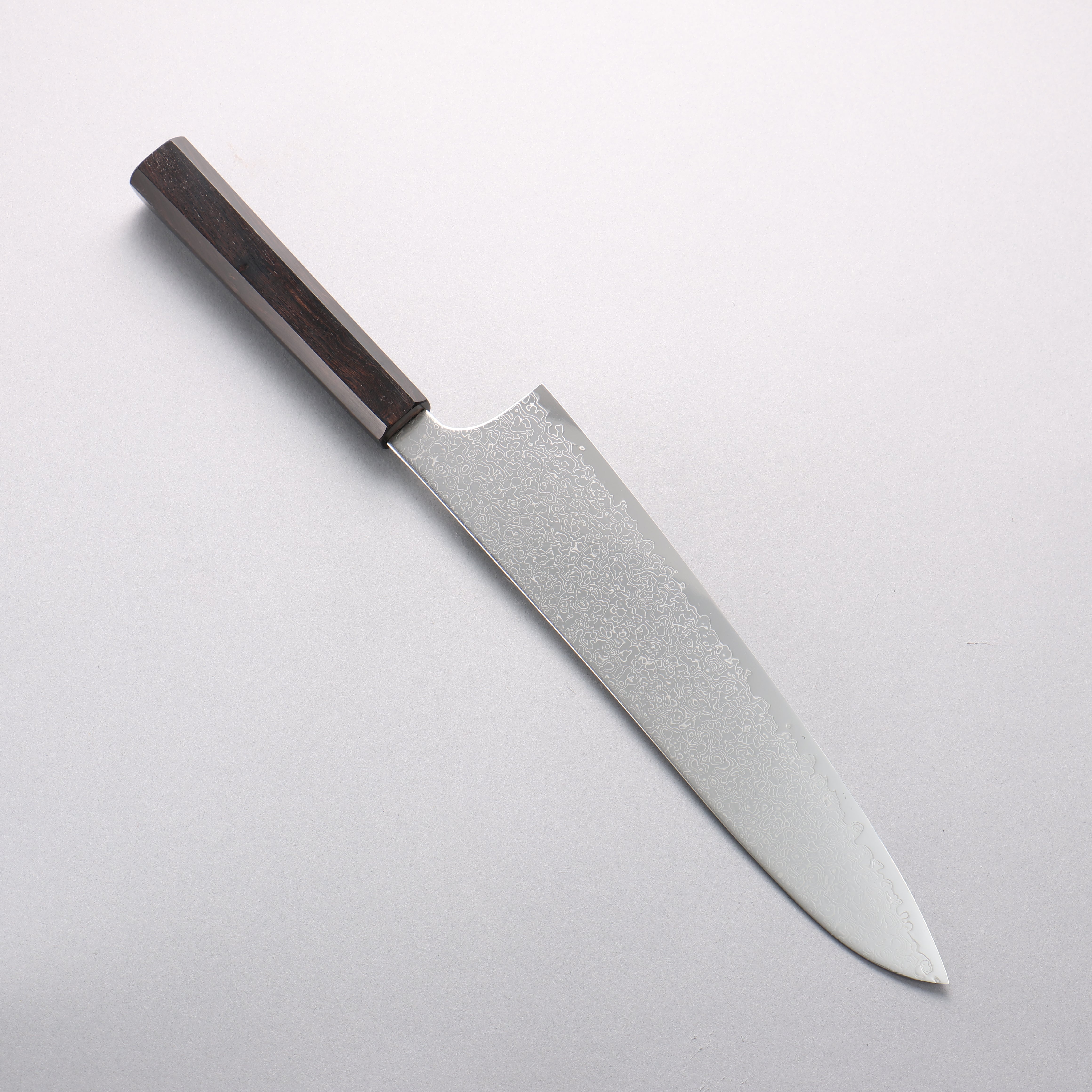 Seisuke SG2 Damascus Migaki Finished Gyuto 240mm Ebony Wood Handle - Japanny - Best Japanese Knife