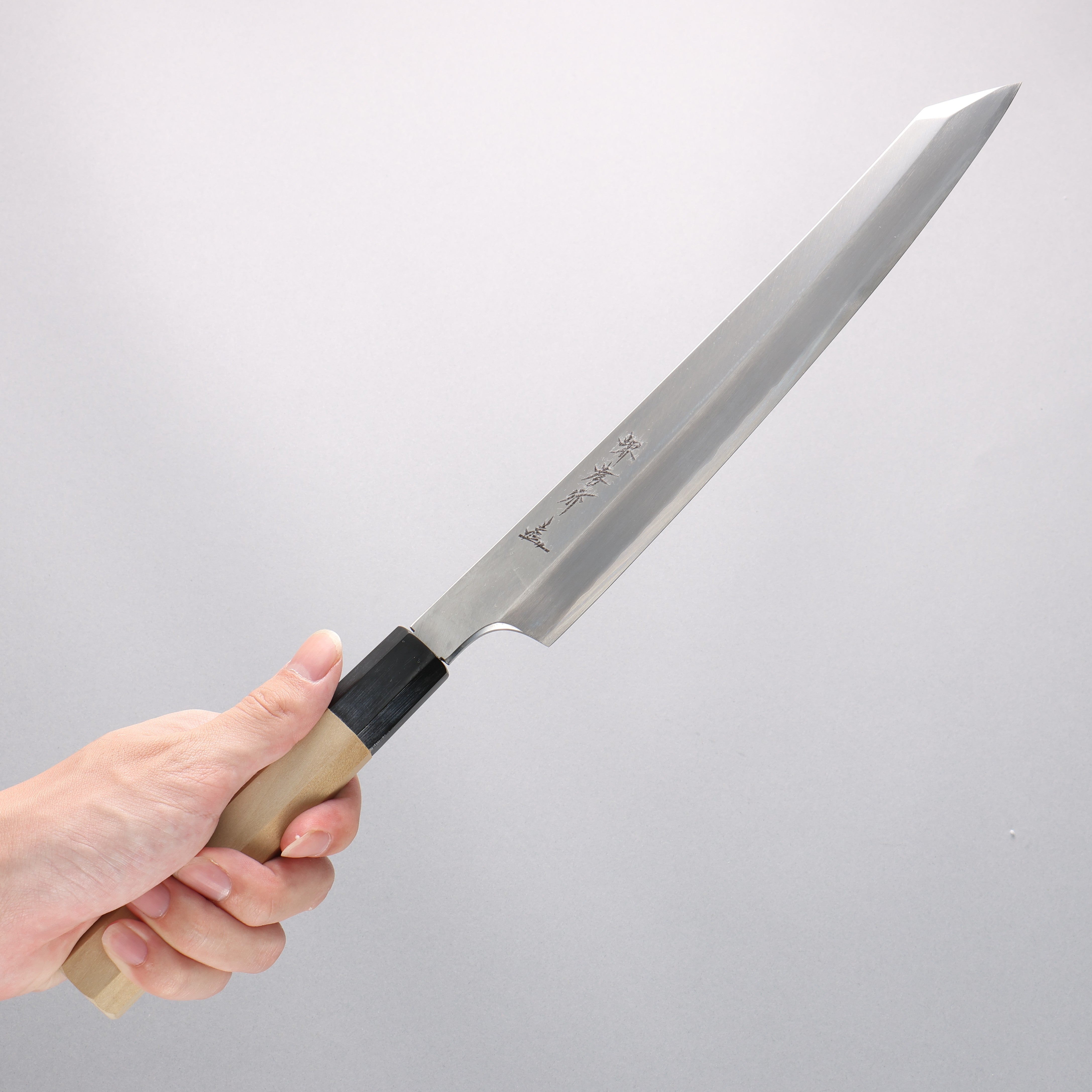Sakai Takayuki Chef Series Silver Steel No.3 Kiritsuke Yanagiba 270mm Magnolia Handle - Japanny - Best Japanese Knife