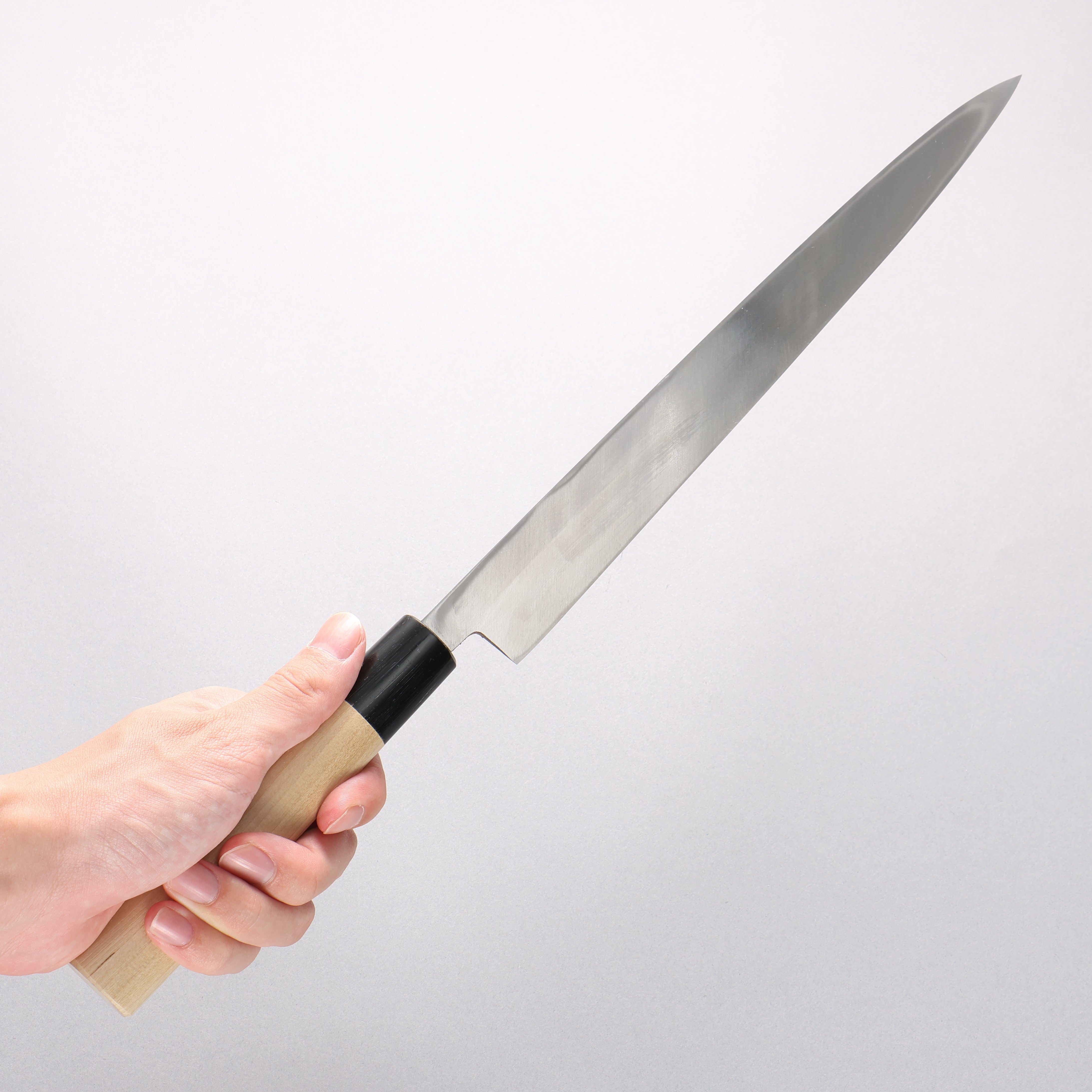 Sakai Takayuki [Left Handed] Kasumitogi White Steel Fuguhiki - Japanny - Best Japanese Knife