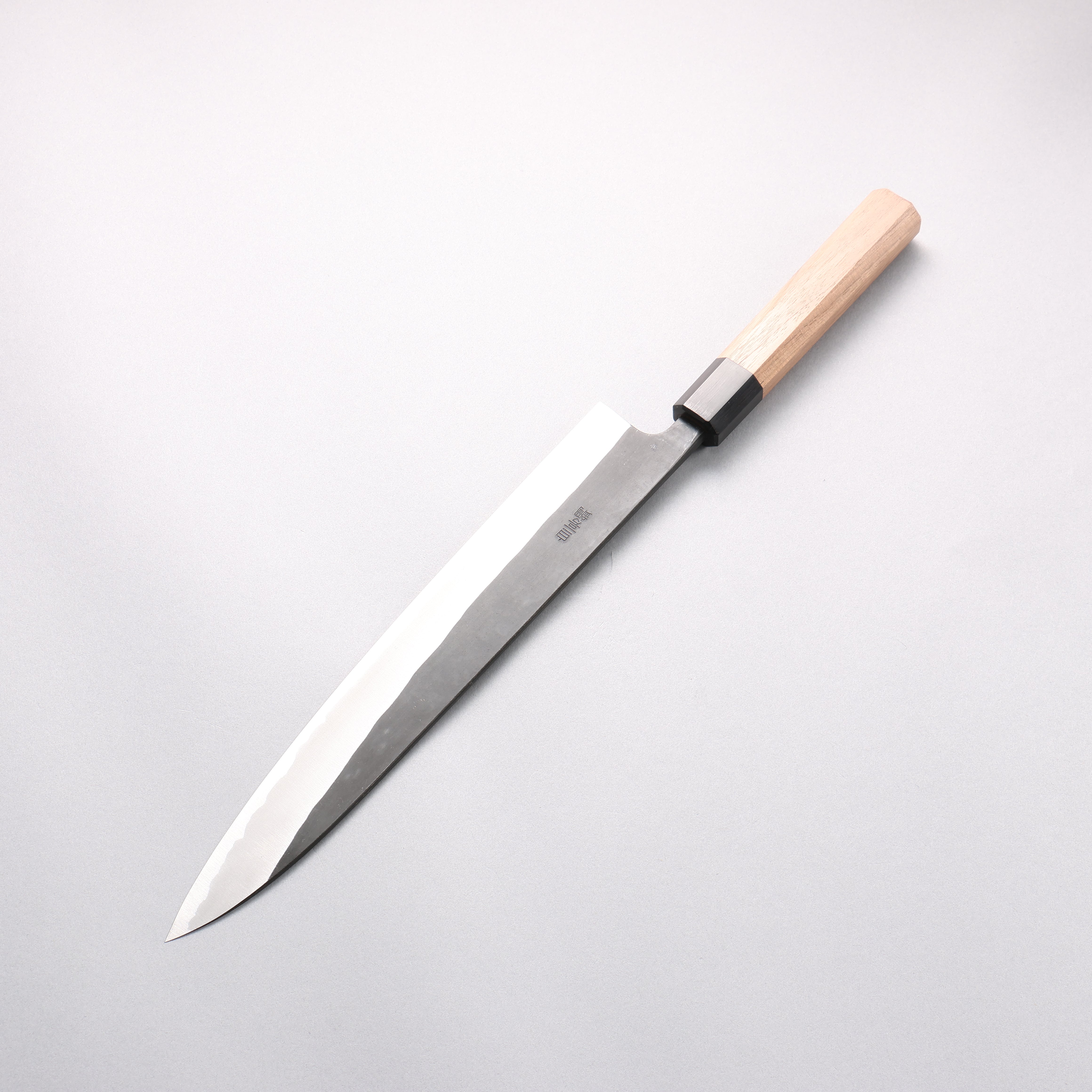 Nao Yamamoto White Steel No.2 Black Finished Sujihiki 270mm Walnut Handle - Japanny - Best Japanese Knife