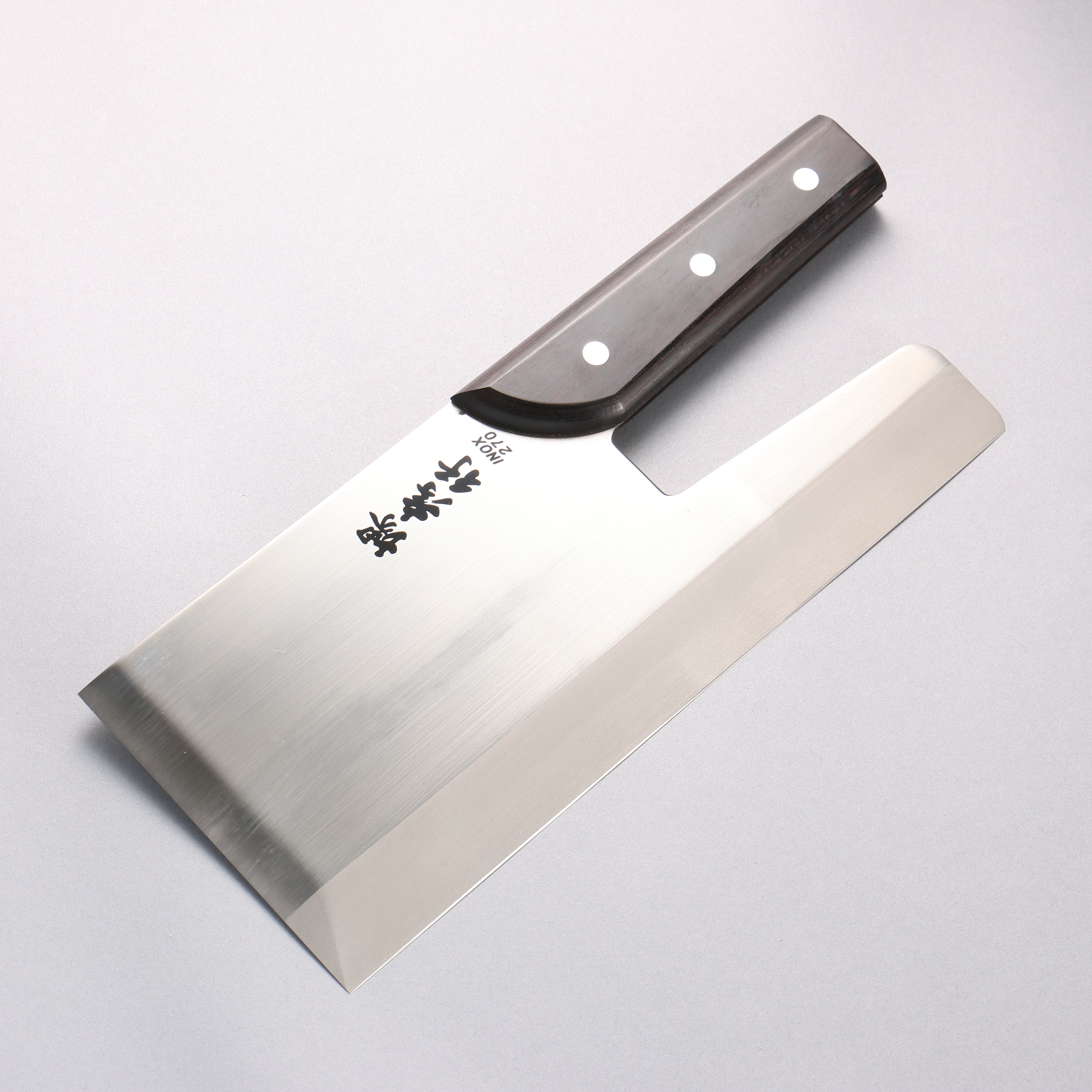 Sakai Takayuki [Left Handed] INOX Molybdenum Soba 270mm Black Pakka wood Handle - Japanny - Best Japanese Knife