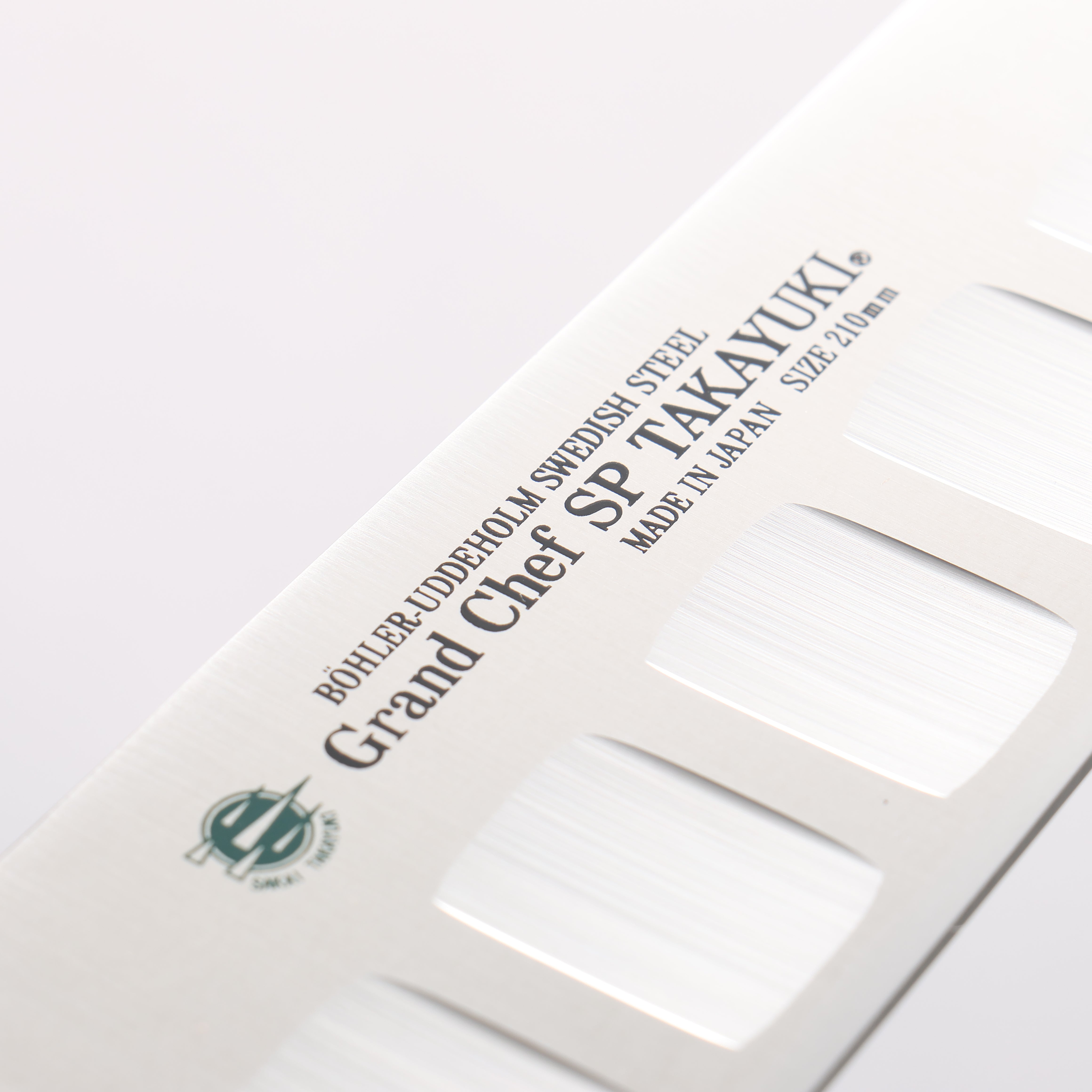 Sakai Takayuki Grand Chef SP Uddeholm Swedish stain-resistant steel Gyuto Salmon 210mm SP Type III (Galaxy) Handle - Japanny - Best Japanese Knife