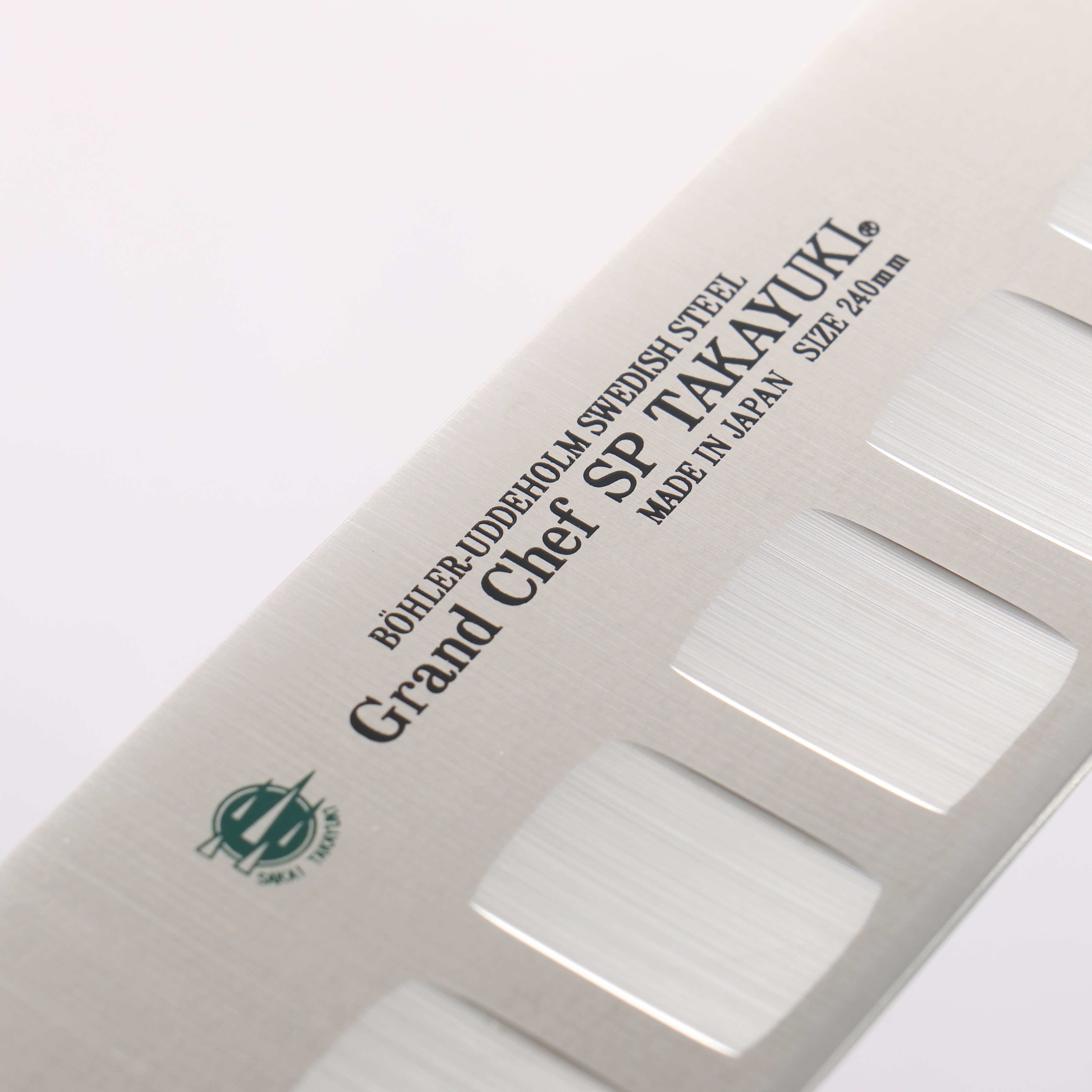 Sakai Takayuki Grand Chef SP Uddeholm Swedish stain-resistant steel Gyuto Salmon 240mm SP Type III (Galaxy) Handle - Japanny - Best Japanese Knife