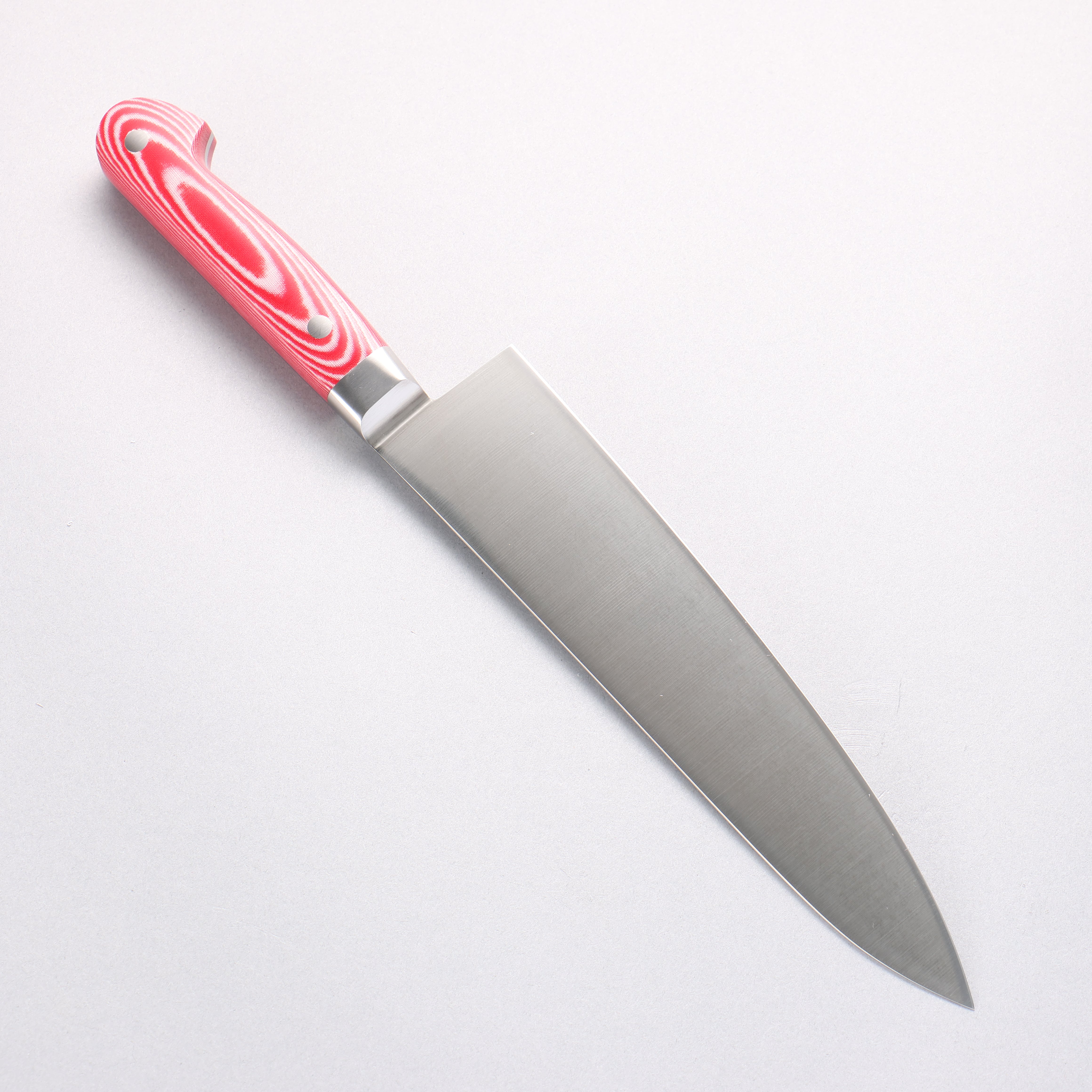 Sakai Takayuki Grand Chef Grand Chef Swedish Steel-stn Gyuto 210mm Red Micarta Handle - Japanny - Best Japanese Knife