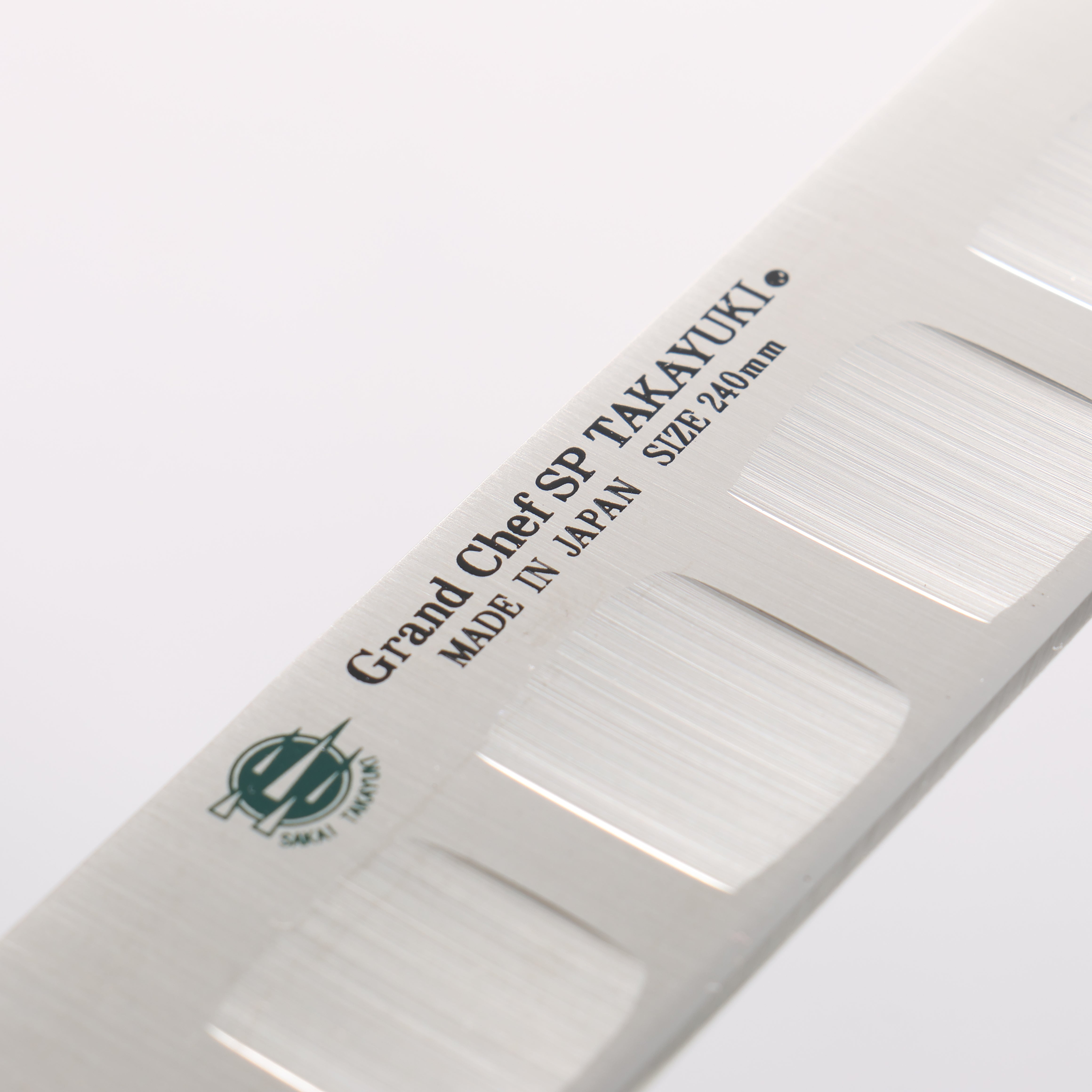 Sakai Takayuki Grand Chef SP Uddeholm Swedish stain-resistant steel Sujihiki Salmon 240mm SP Type III (Jungle) Handle - Japanny - Best Japanese Knife