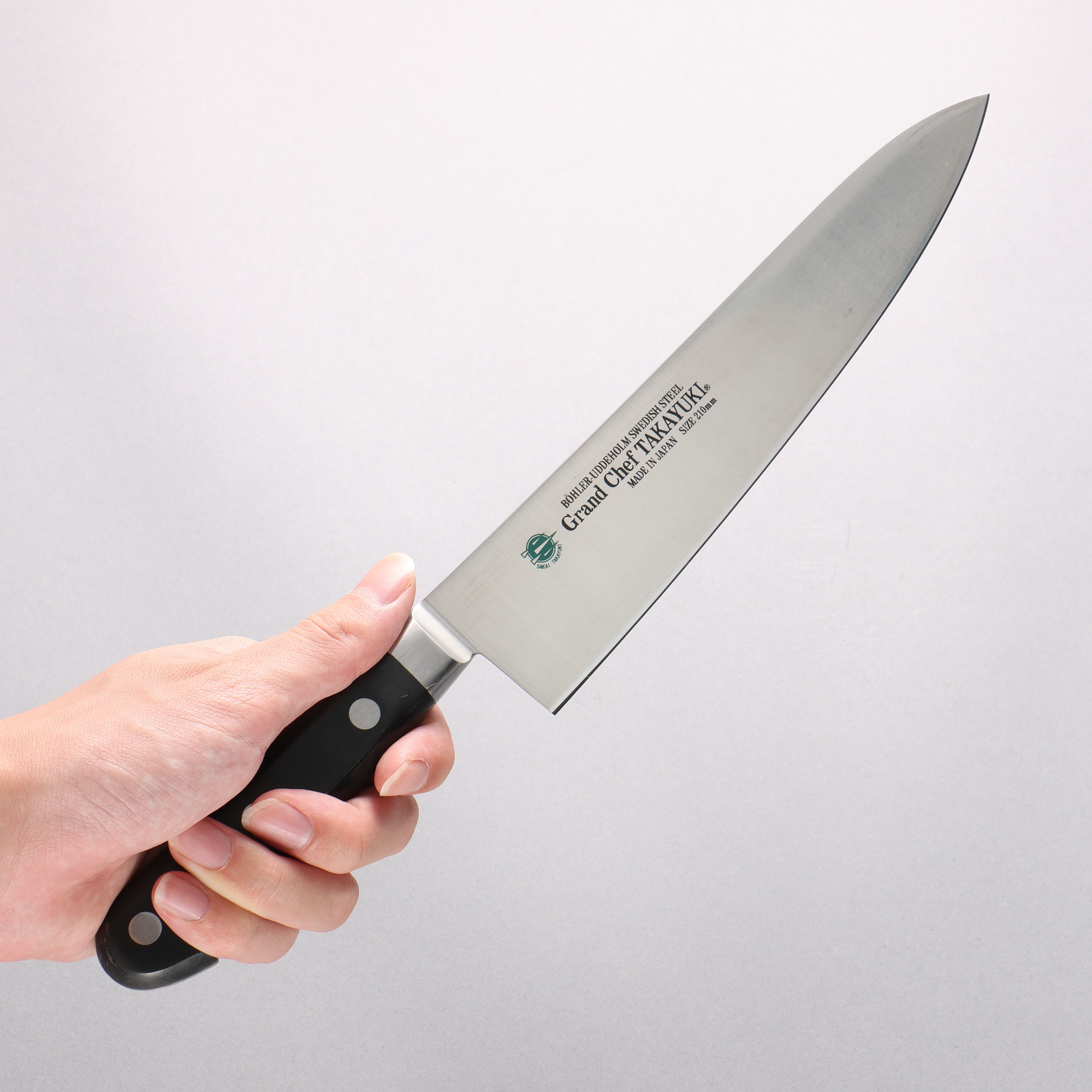 Sakai Takayuki Grand Chef Swedish Steel-stn Gyuto - Japanny - Best Japanese Knife