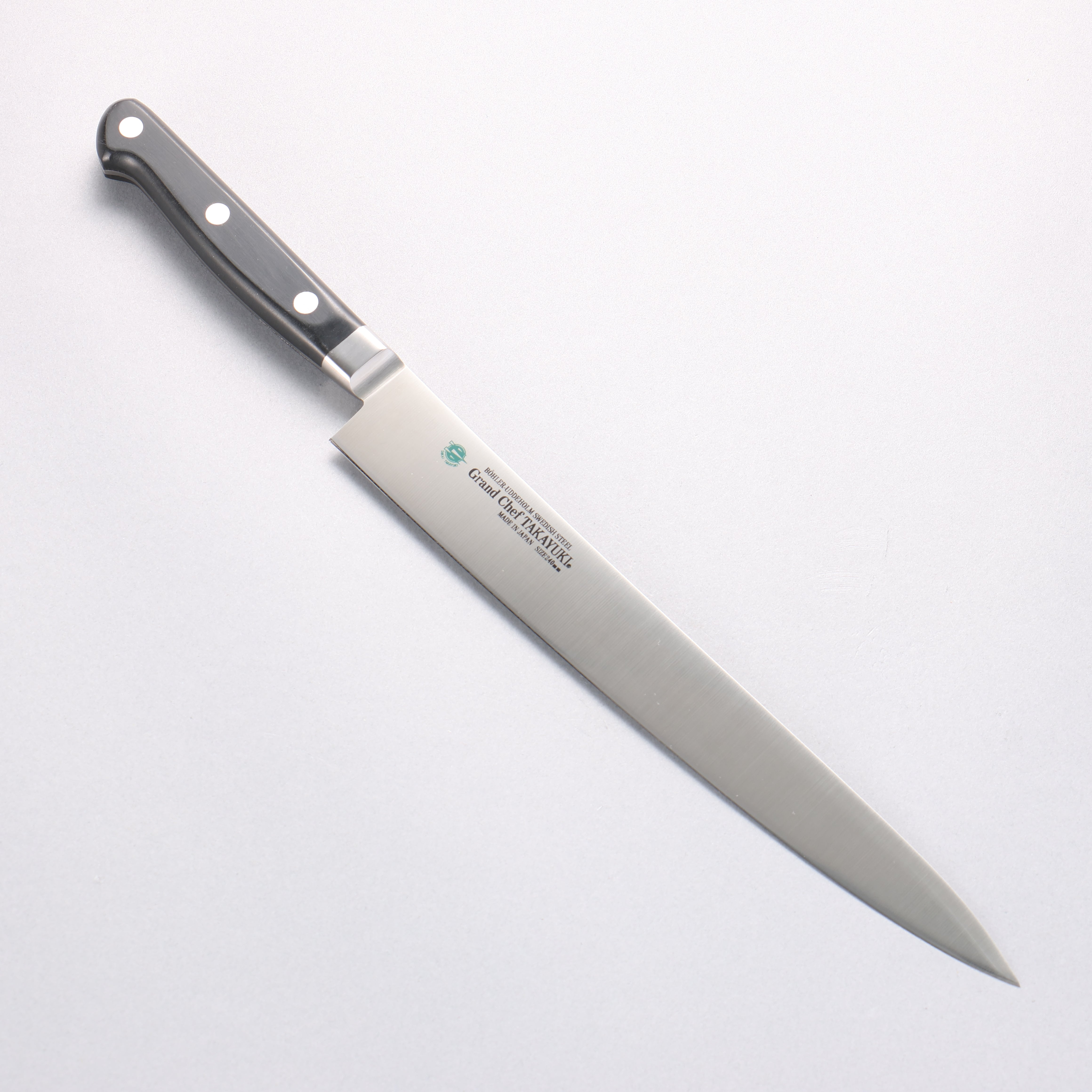 Sakai Takayuki Grand Chef Swedish Steel-stn Sujihiki - Japanny - Best Japanese Knife