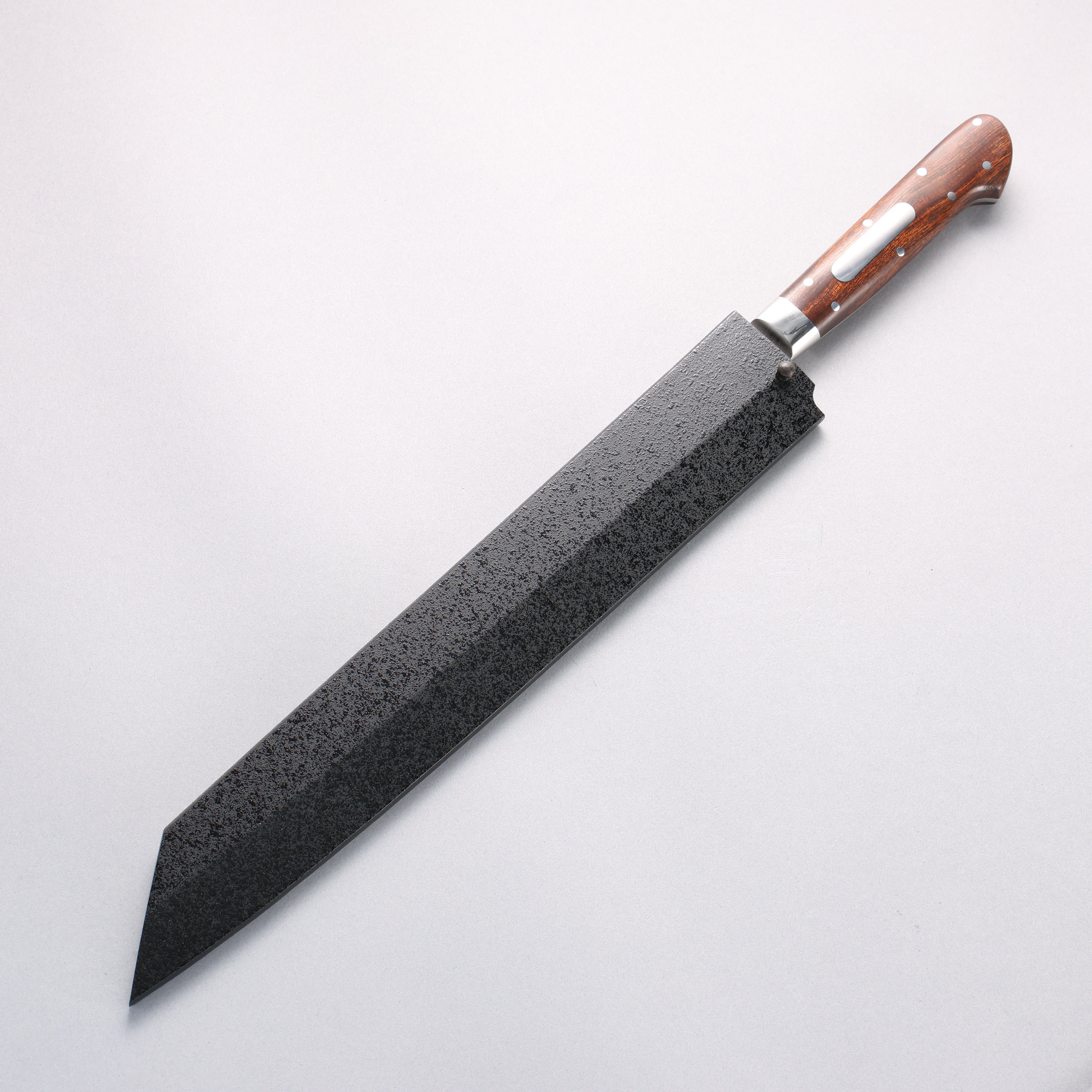 Sakai Takayuki Grand Chef [Left Handed] Swedish Steel-stn Kiritsuke Yanagiba 260mm Desert Ironwood(Sugihara model) Handle with Sheath - Japanny - Best Japanese Knife