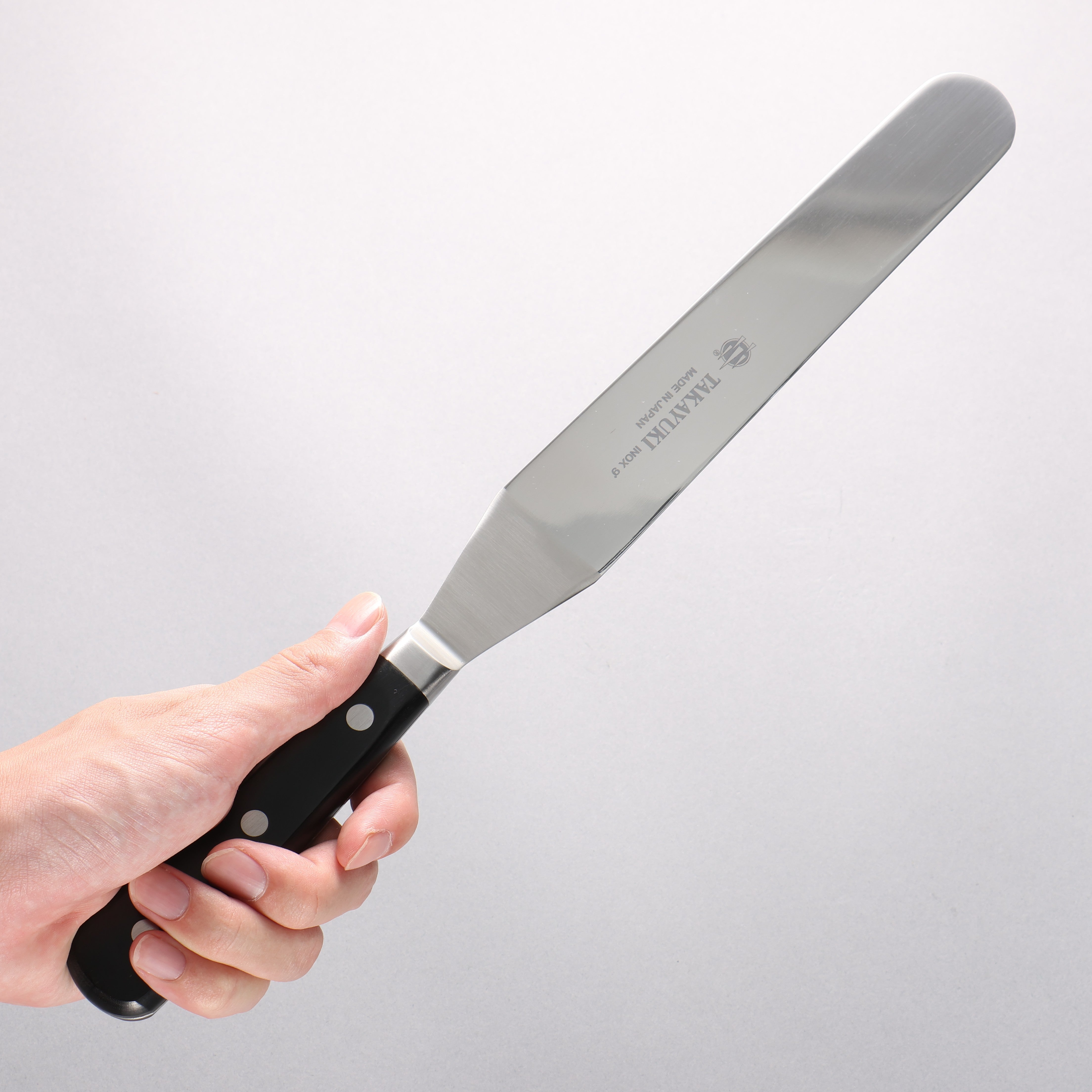 Sakai Takayuki INOX Molybdenum Palette knife 225mm - Japanny - Best Japanese Knife