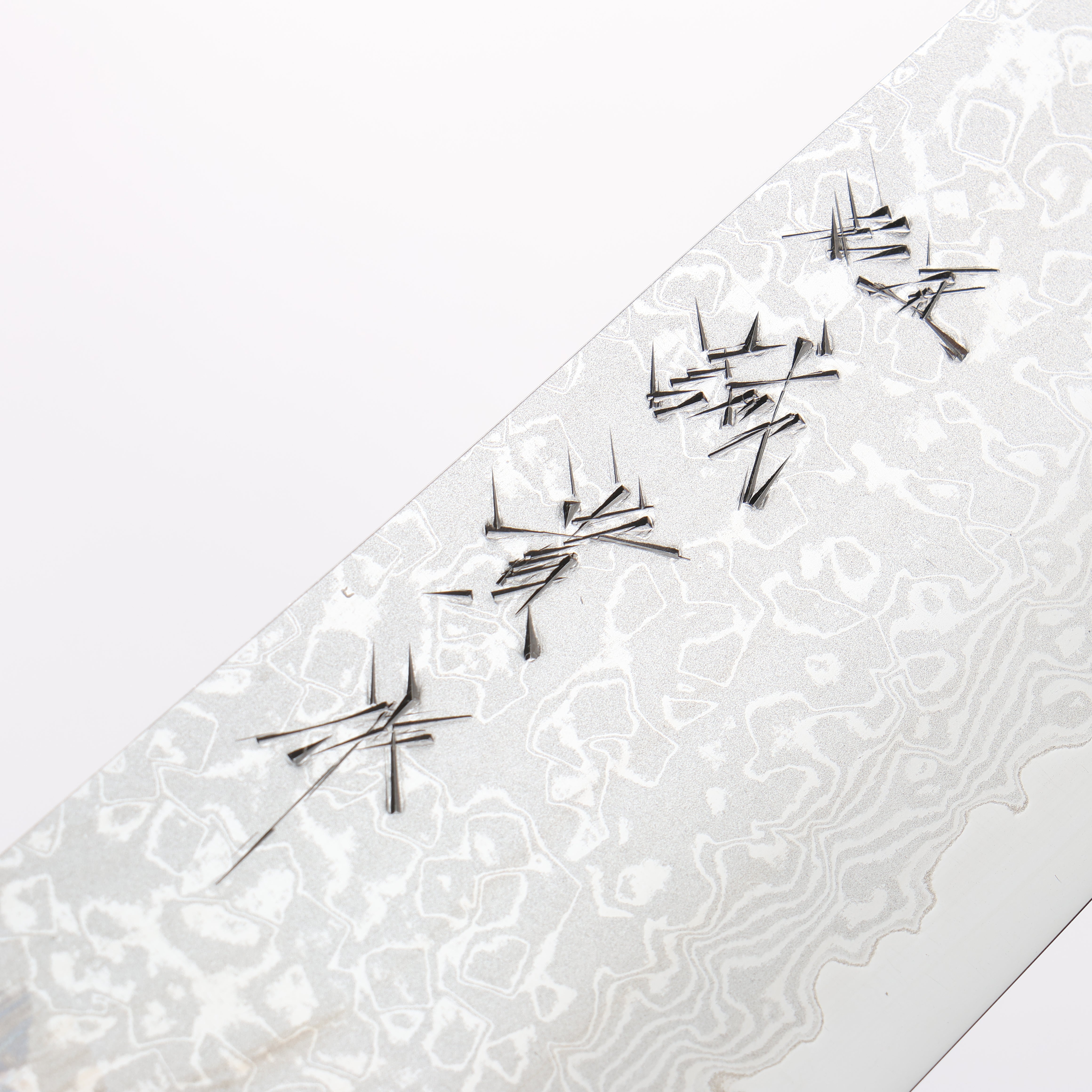 Shigeki Tanaka VG10 17 Layer Damascus Santoku 165mm Walnut Handle - Japanny - Best Japanese Knife