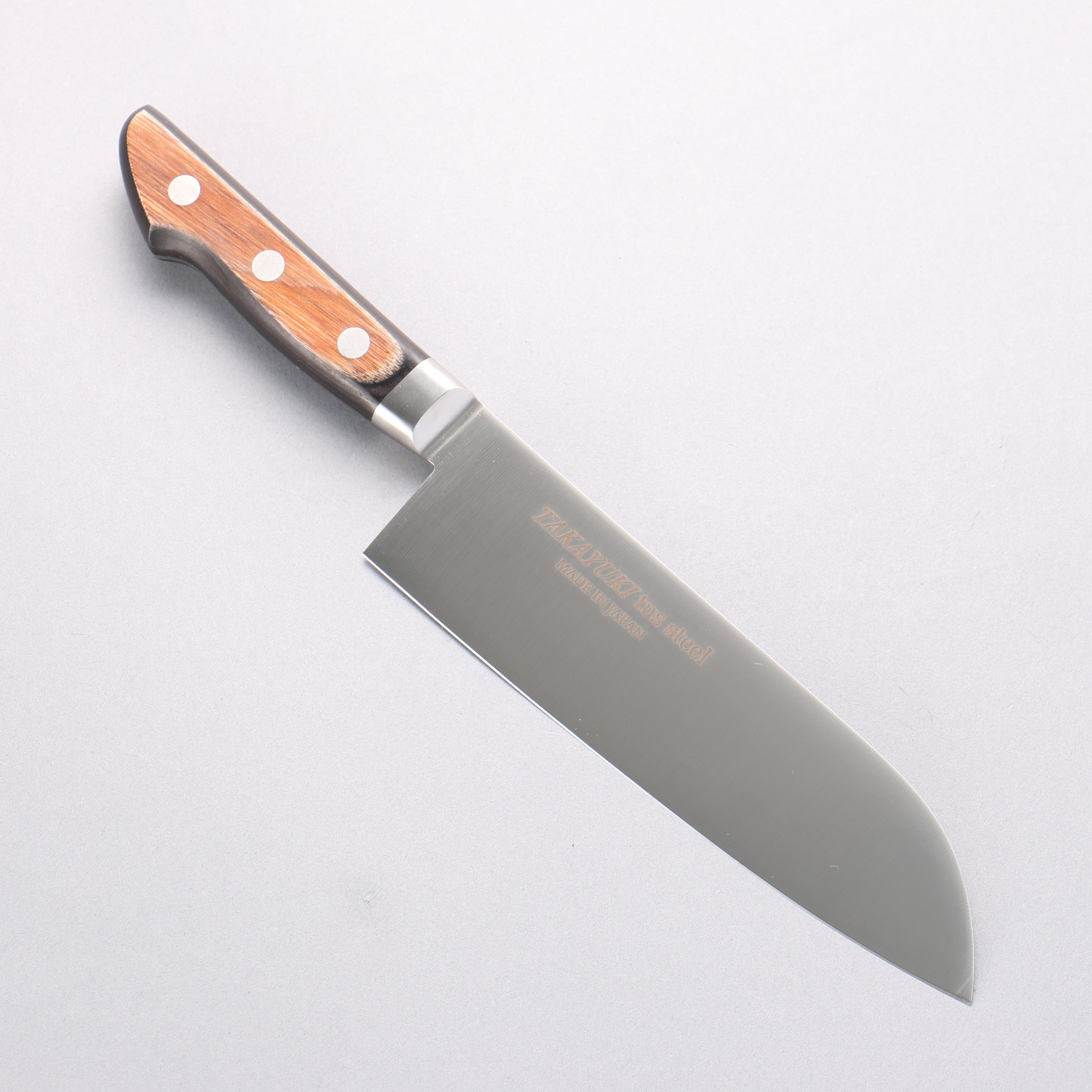 Sakai Takayuki TUS Stainless Steel Santoku 180mm - Japanny - Best Japanese Knife