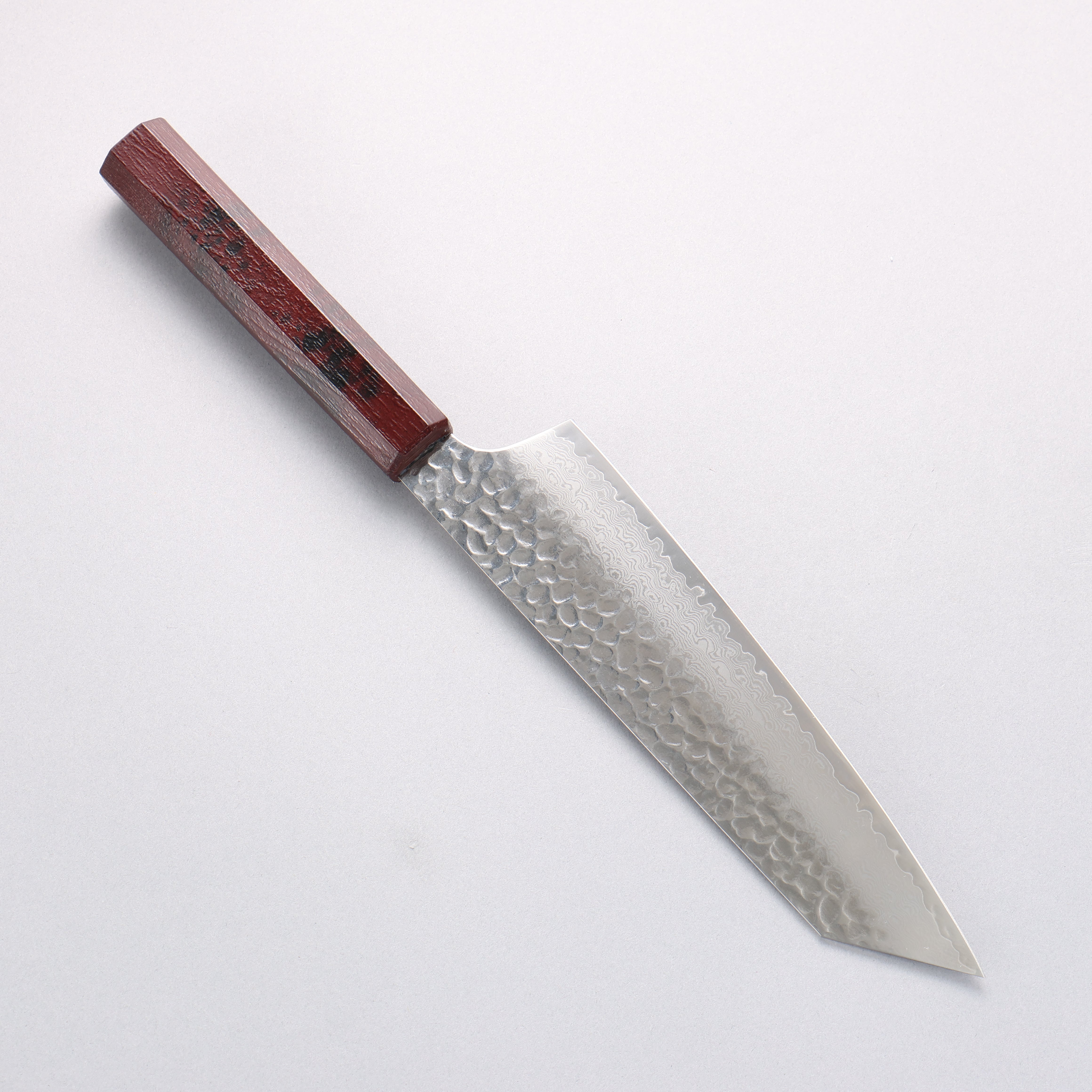 Sakai Takayuki Nanairo VG10 33 Layer Kengata Gyuto 190mm ABS resin(Tortoiseshell) Handle - Japanny - Best Japanese Knife