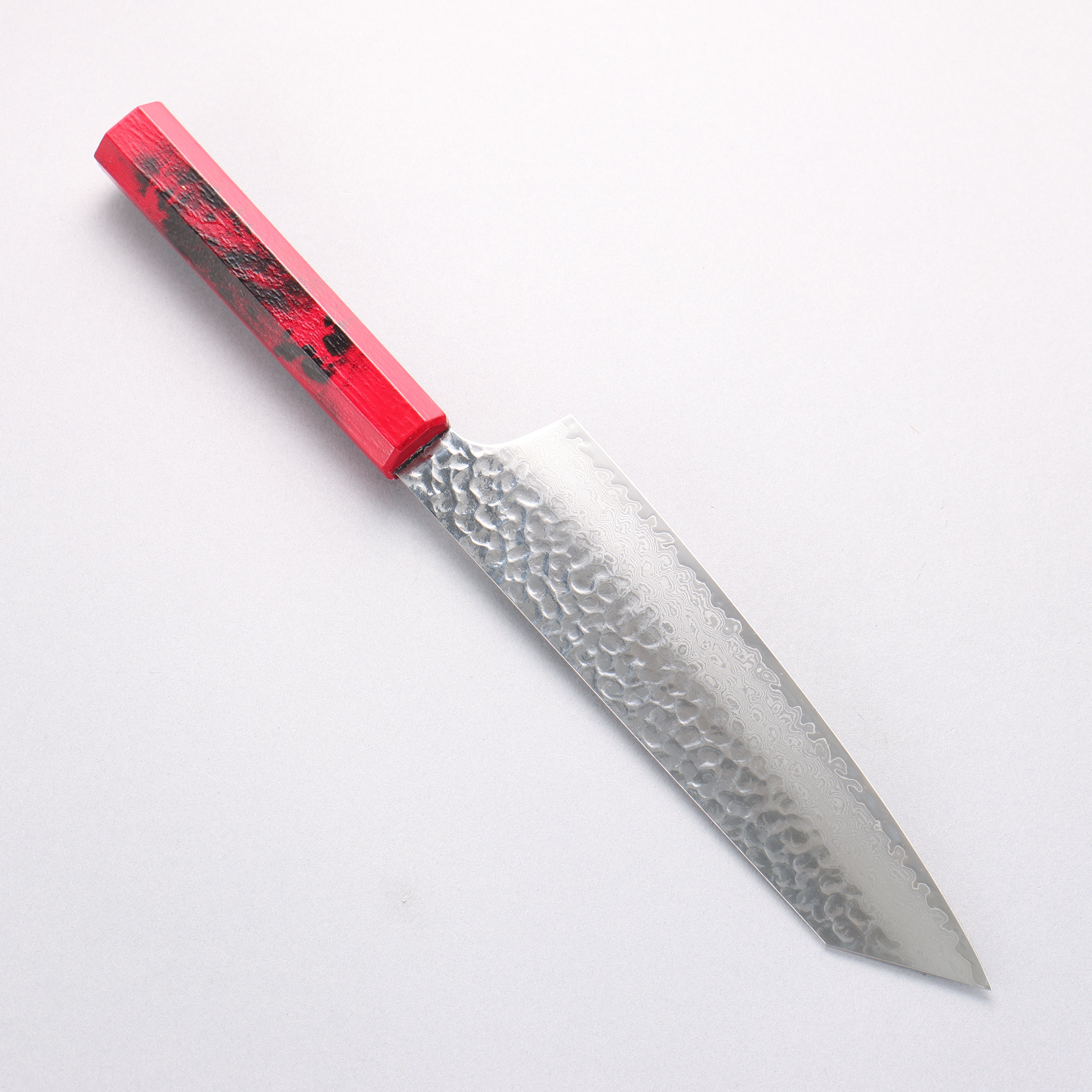 Sakai Takayuki Nanairo VG10 33 Layer Kengata Gyuto 190mm ABS resin(Red tortoiseshell) Handle - Japanny - Best Japanese Knife
