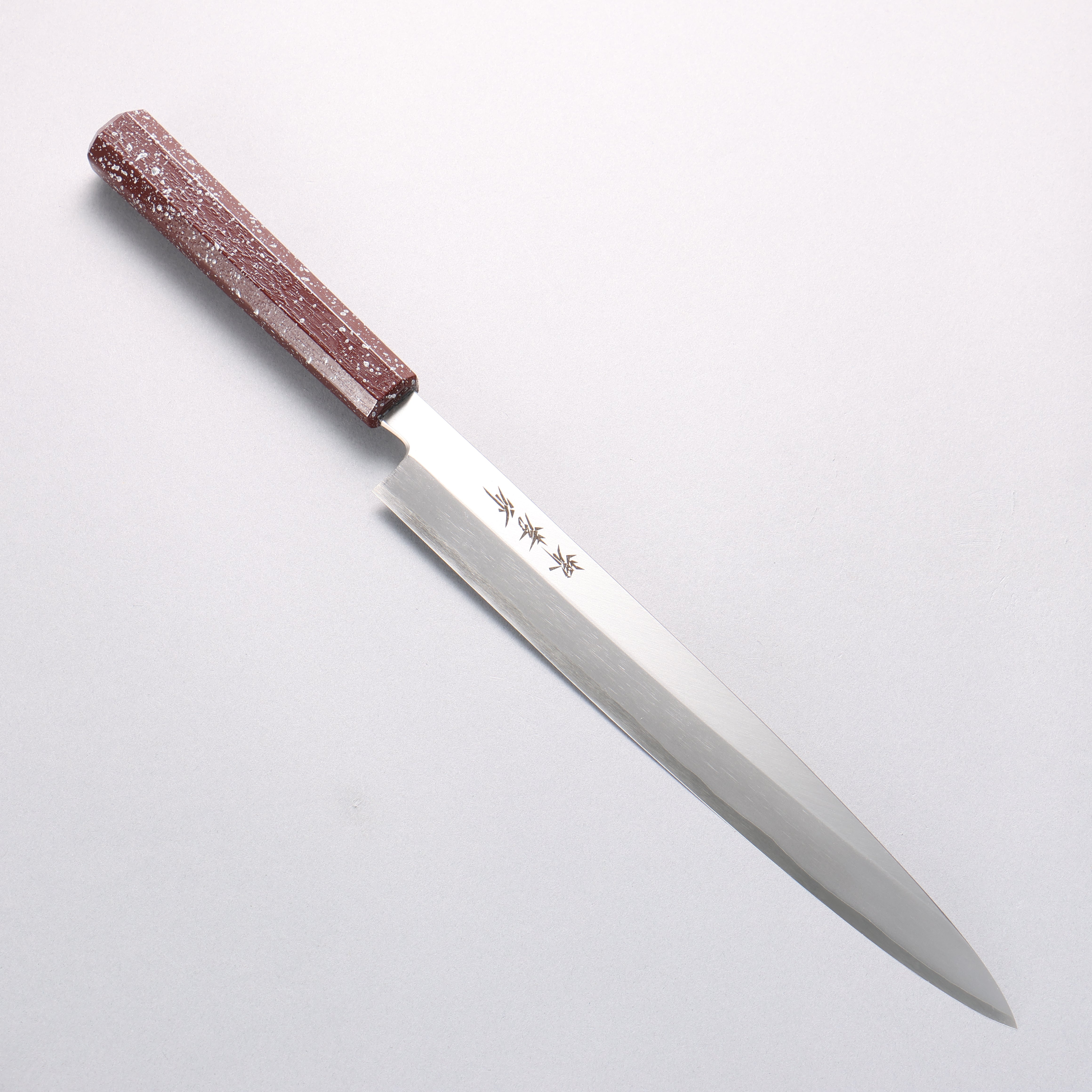 Sakai Takayuki Nanairo INOX Molybdenum Yanagiba 270mm ABS resin(lacquerwareThe pattern of silver stones) Handle - Japanny - Best Japanese Knife