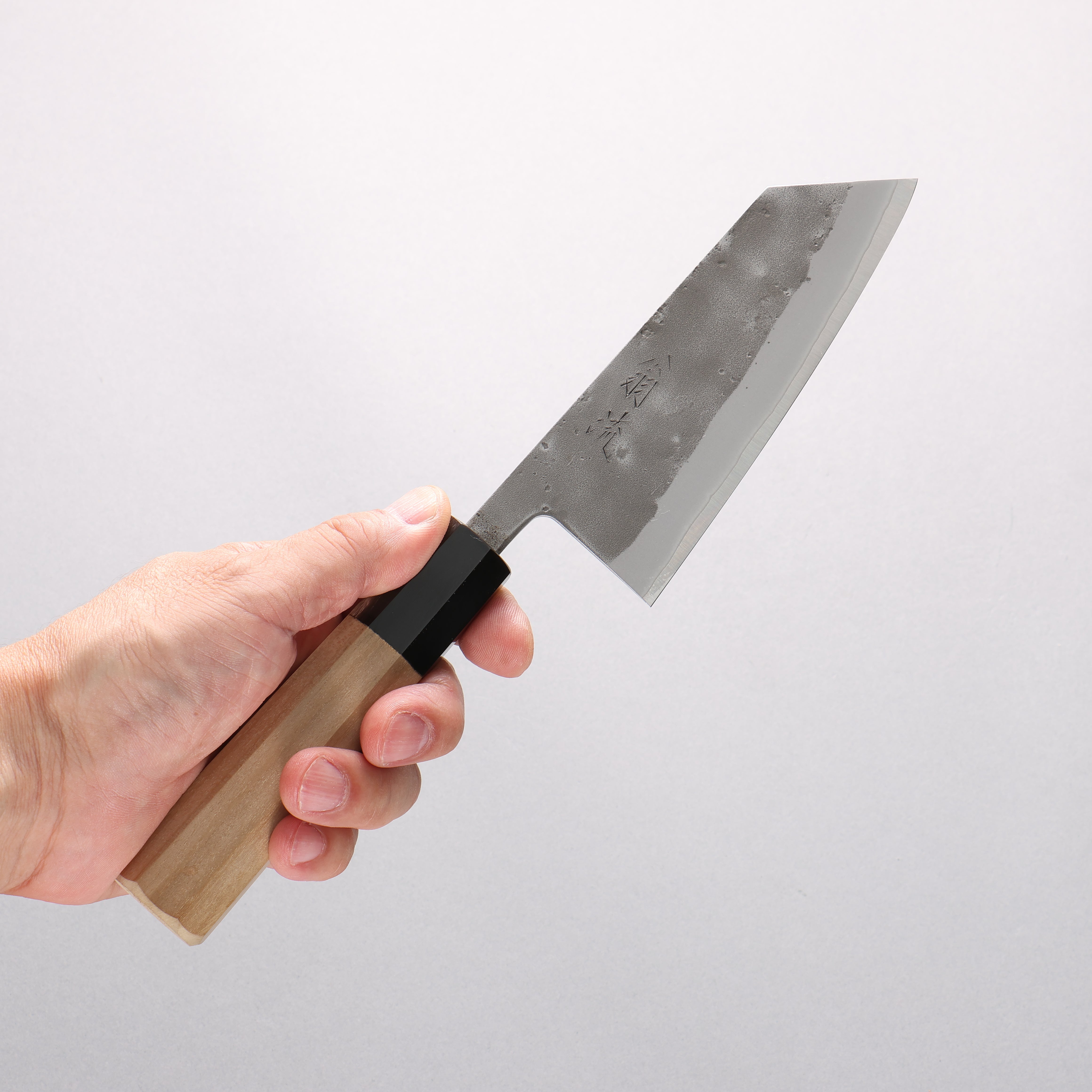 Oul SLD Nashiji Small Bunka 125mm Magnolia Handle - Japanny - Best Japanese Knife