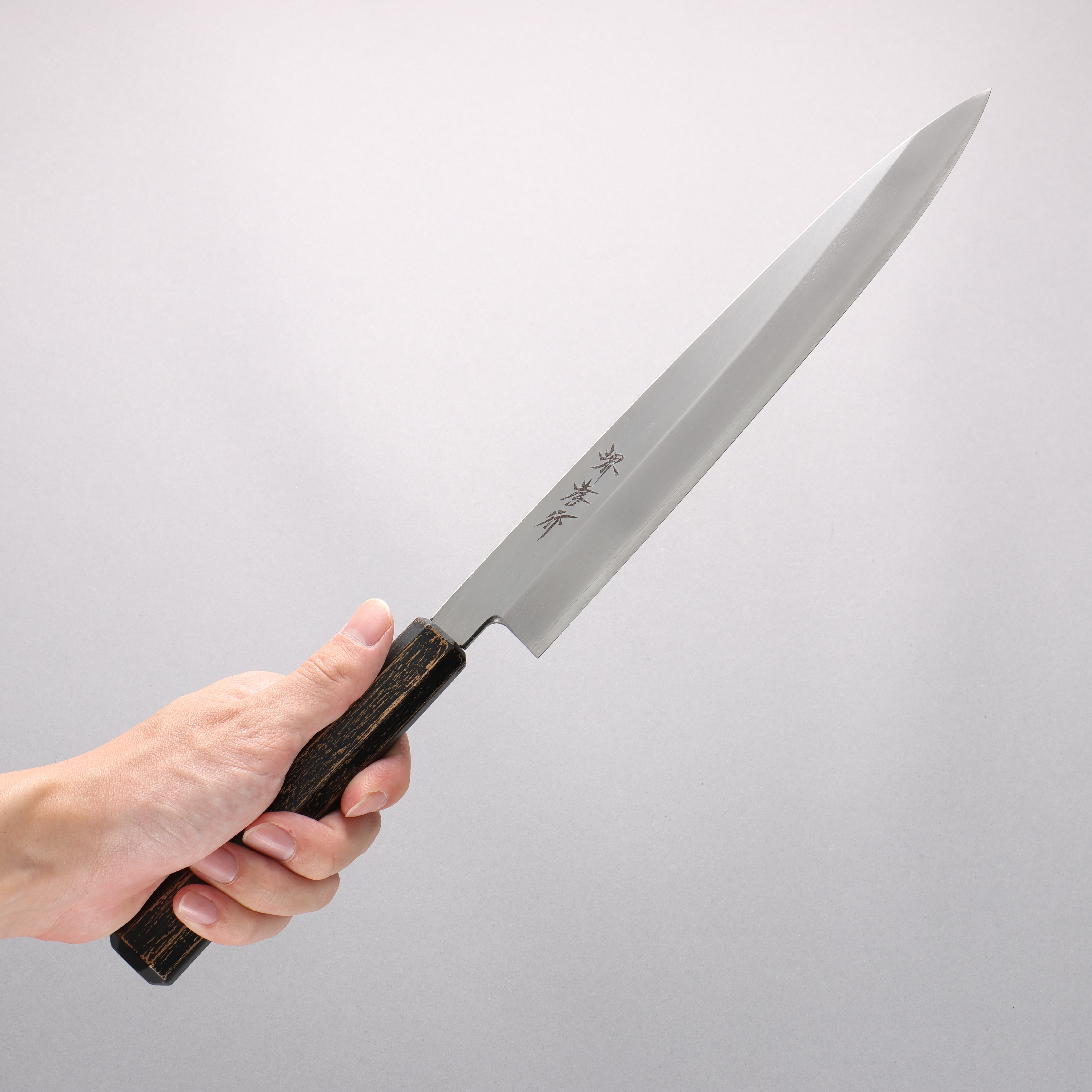 Sakai Takayuki Nanairo INOX Molybdenum Yanagiba 270mm ABS resin(Black gold) Handle - Japanny - Best Japanese Knife