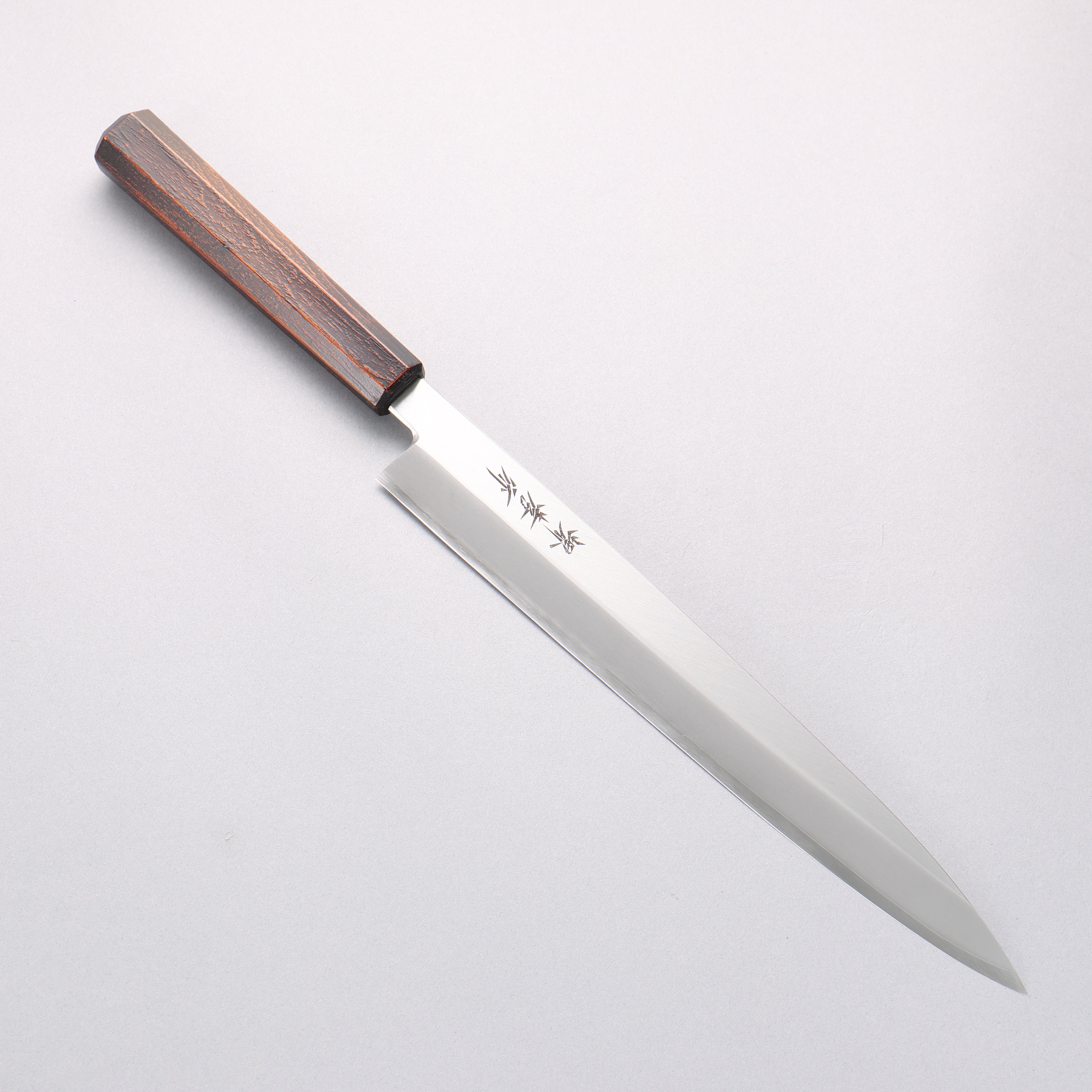 Sakai Takayuki Nanairo INOX Molybdenum Yanagiba 270mm ABS resin(Retro wood grain) Handle - Japanny - Best Japanese Knife