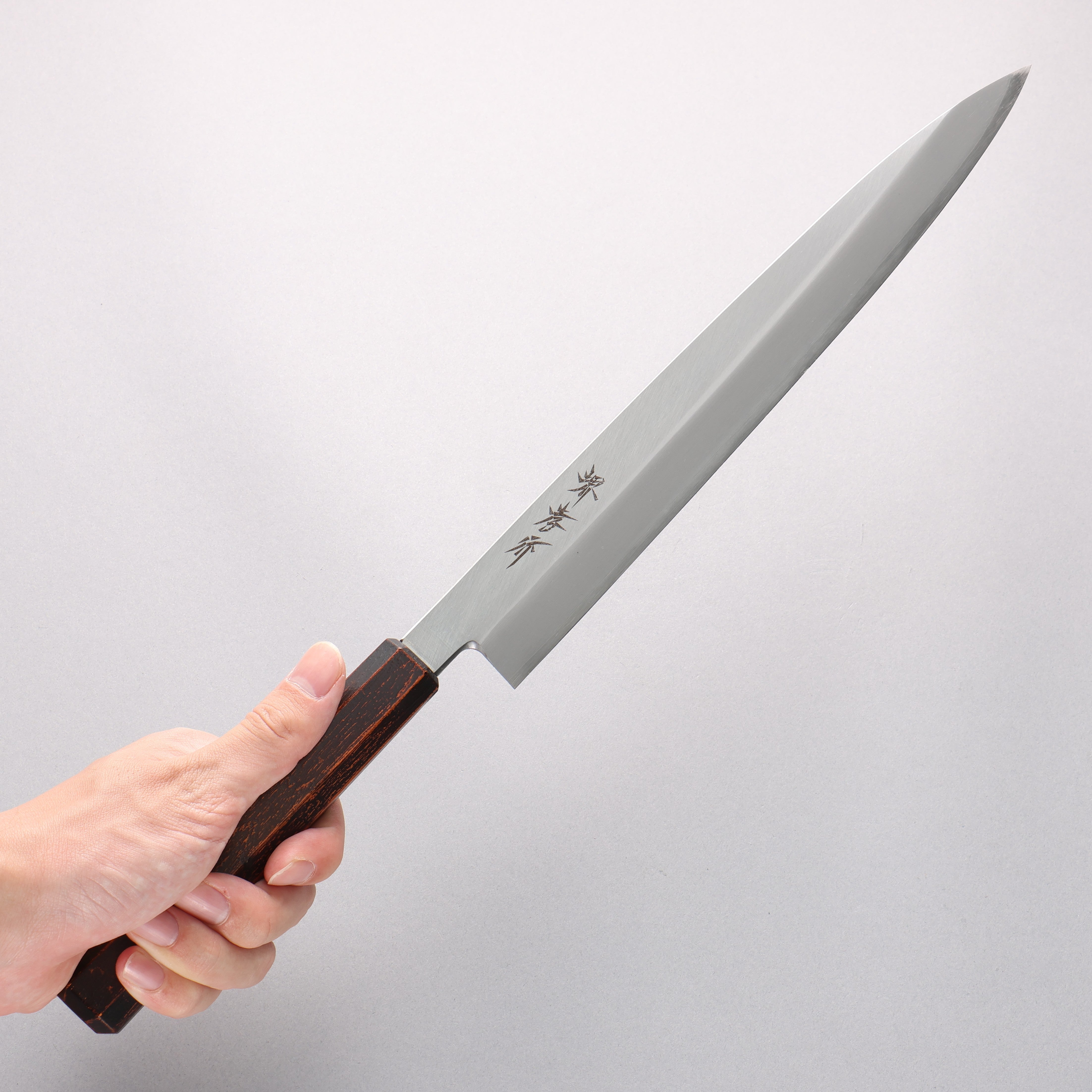 Sakai Takayuki Nanairo INOX Molybdenum Yanagiba 270mm ABS resin(Retro wood grain) Handle - Japanny - Best Japanese Knife