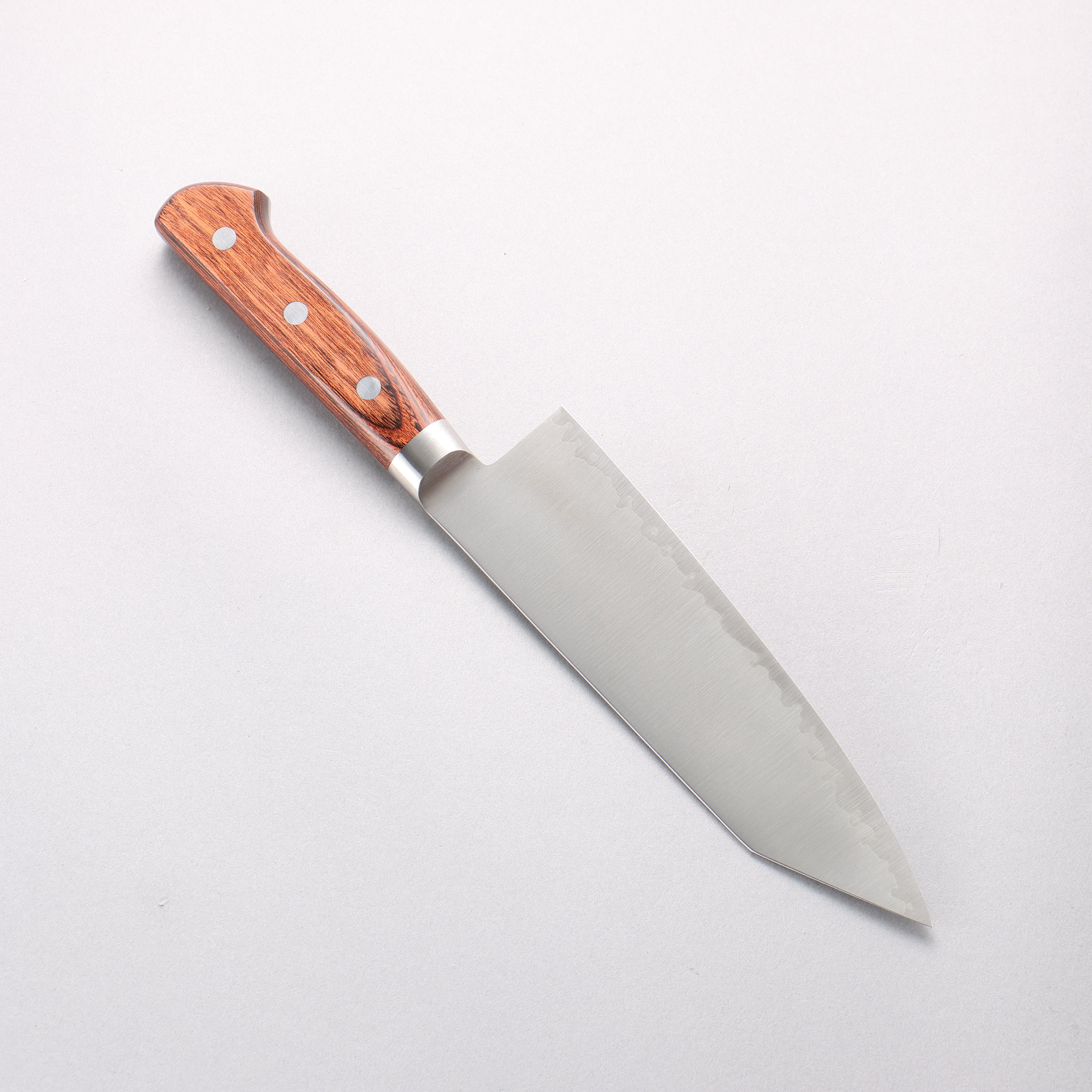 Kanjyo HAP40 Kiritsuke Santoku 180mm Mahogany Handle - Japanny - Best Japanese Knife