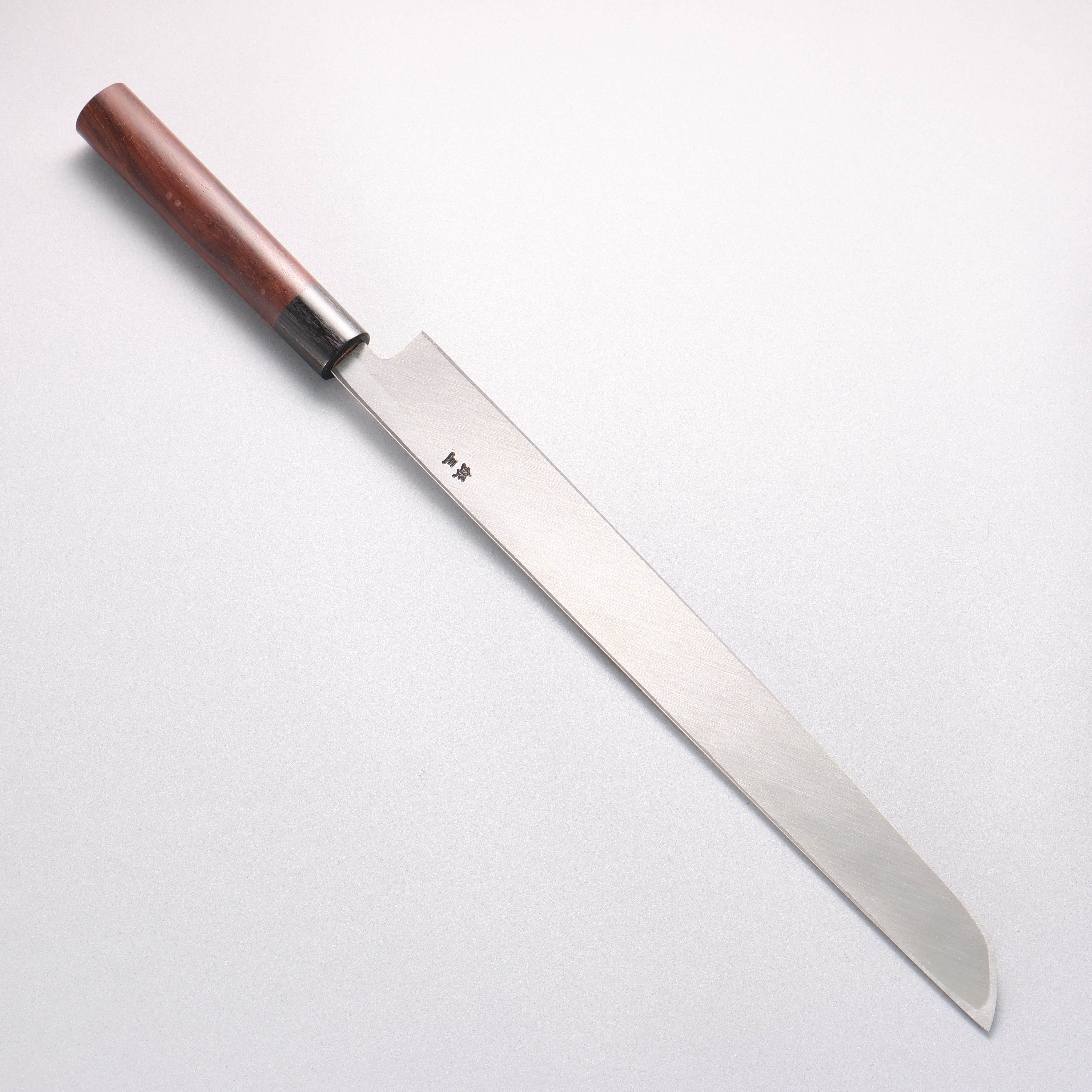 Jikko Silver Steel No.3 Sakimaru Yanagiba 330mm Shitan Handle - Japanny - Best Japanese Knife