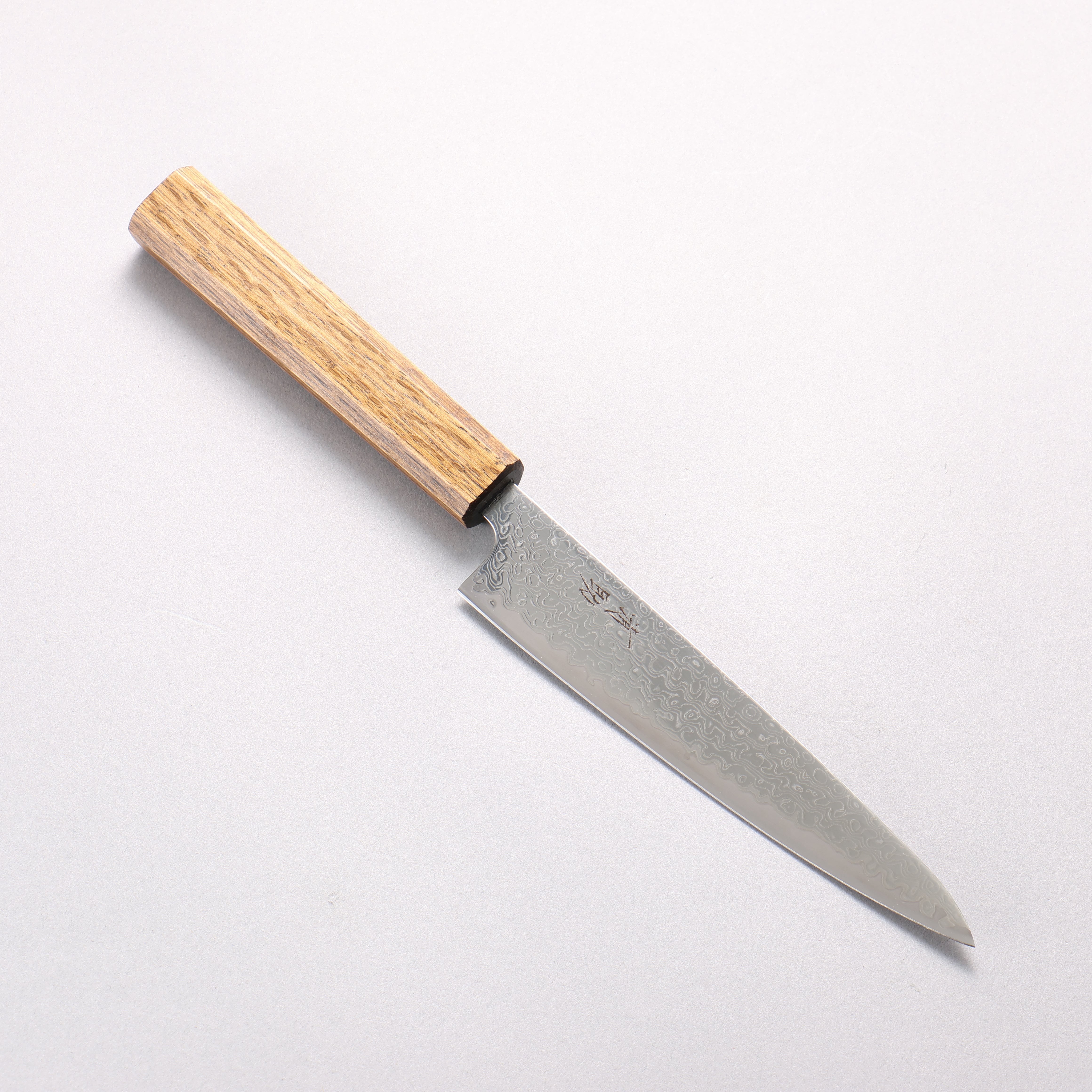Seisuke VG10 Migaki Finished Petty-Utility 150mm Oak Handle - Japanny - Best Japanese Knife