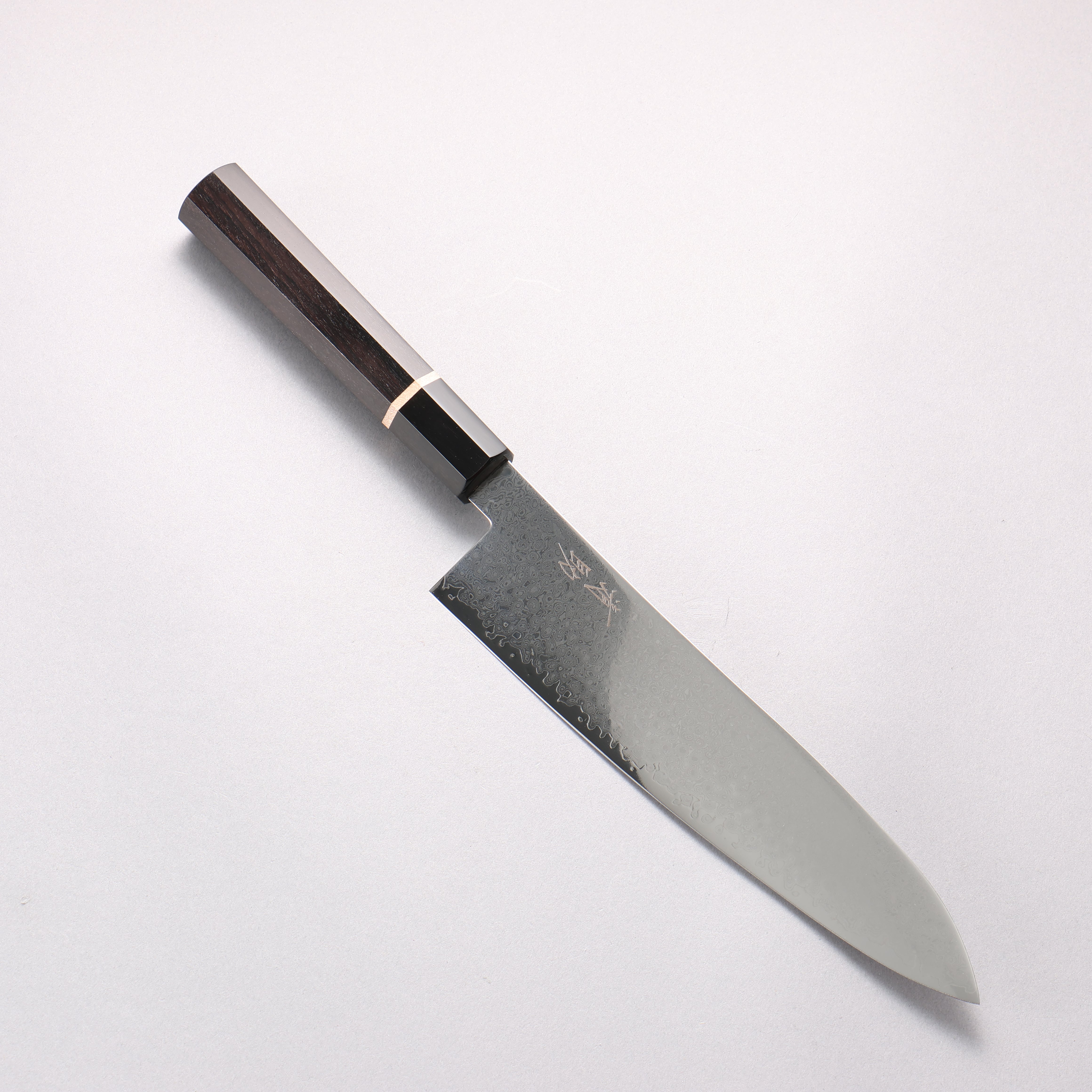Seisuke VG10 33 Layer Damascus Gyuto 210mm Ebony Wood(With White Ring) Handle - Japanny - Best Japanese Knife