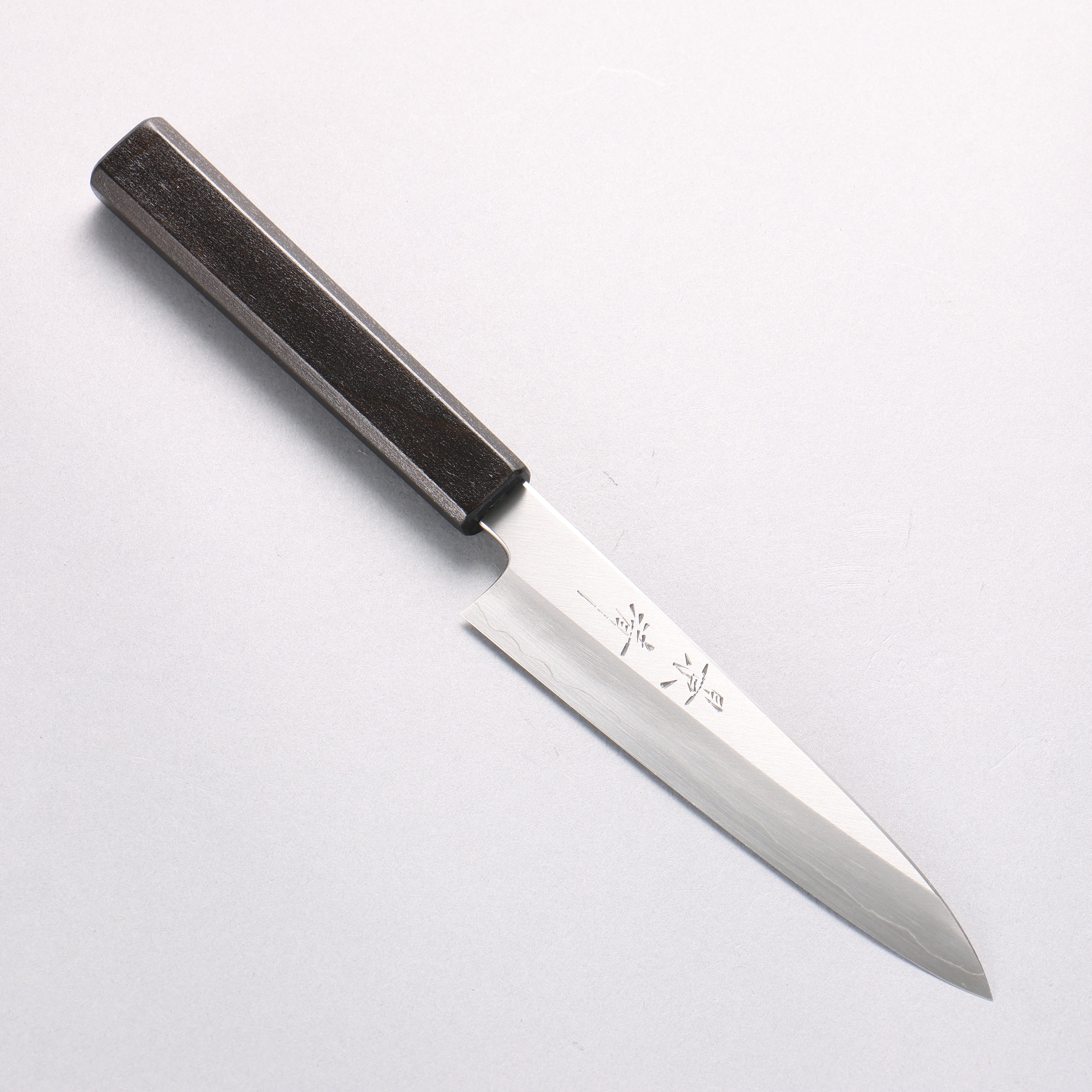 Kagekiyo Silver Steel No.3 Petty-Utility 150mm Black Lacquered (Magnolia) Handle - Japanny - Best Japanese Knife