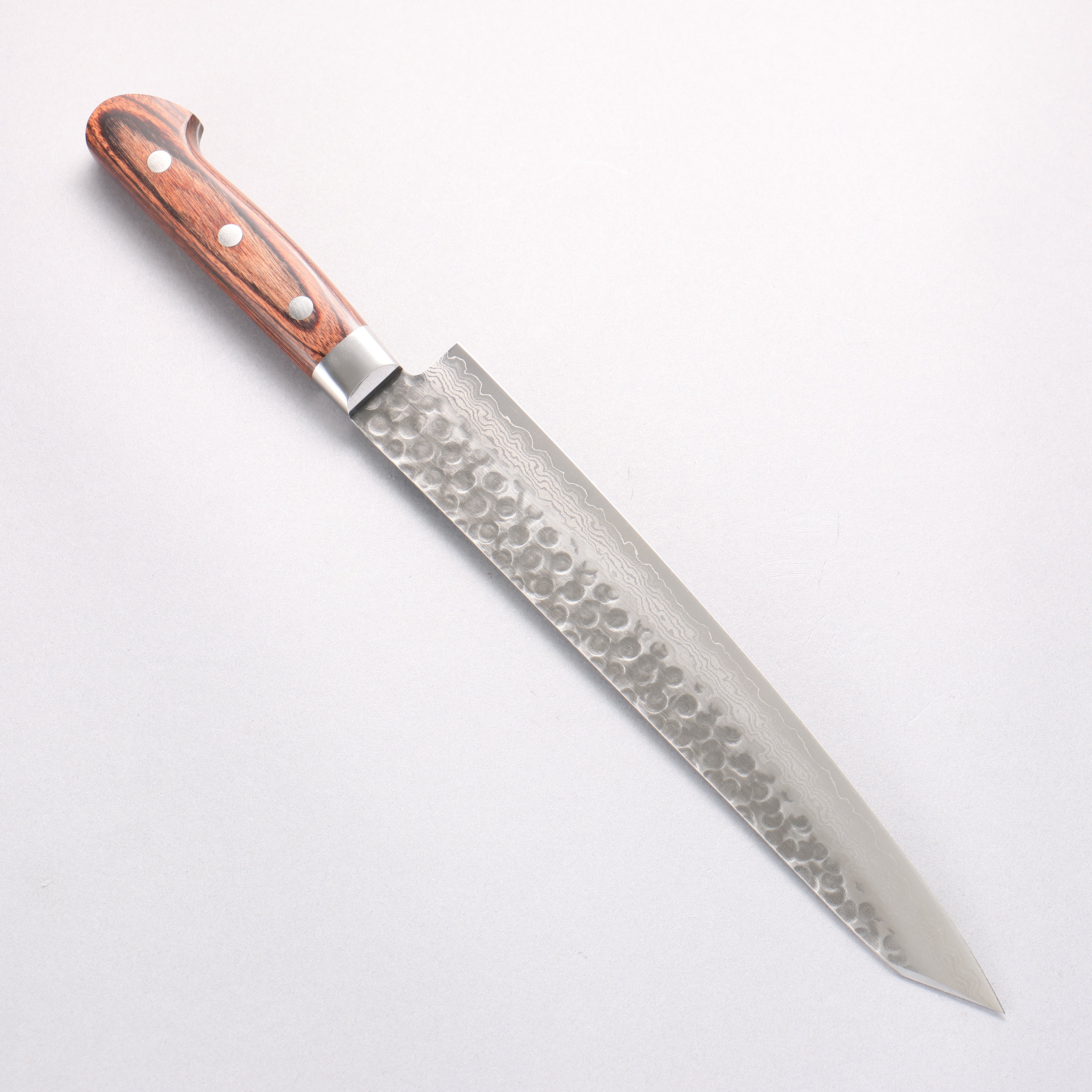 Jikko VG10 17 Layer Kiritsuke Sujihiki 230mm Mahogany Handle - Japanny - Best Japanese Knife