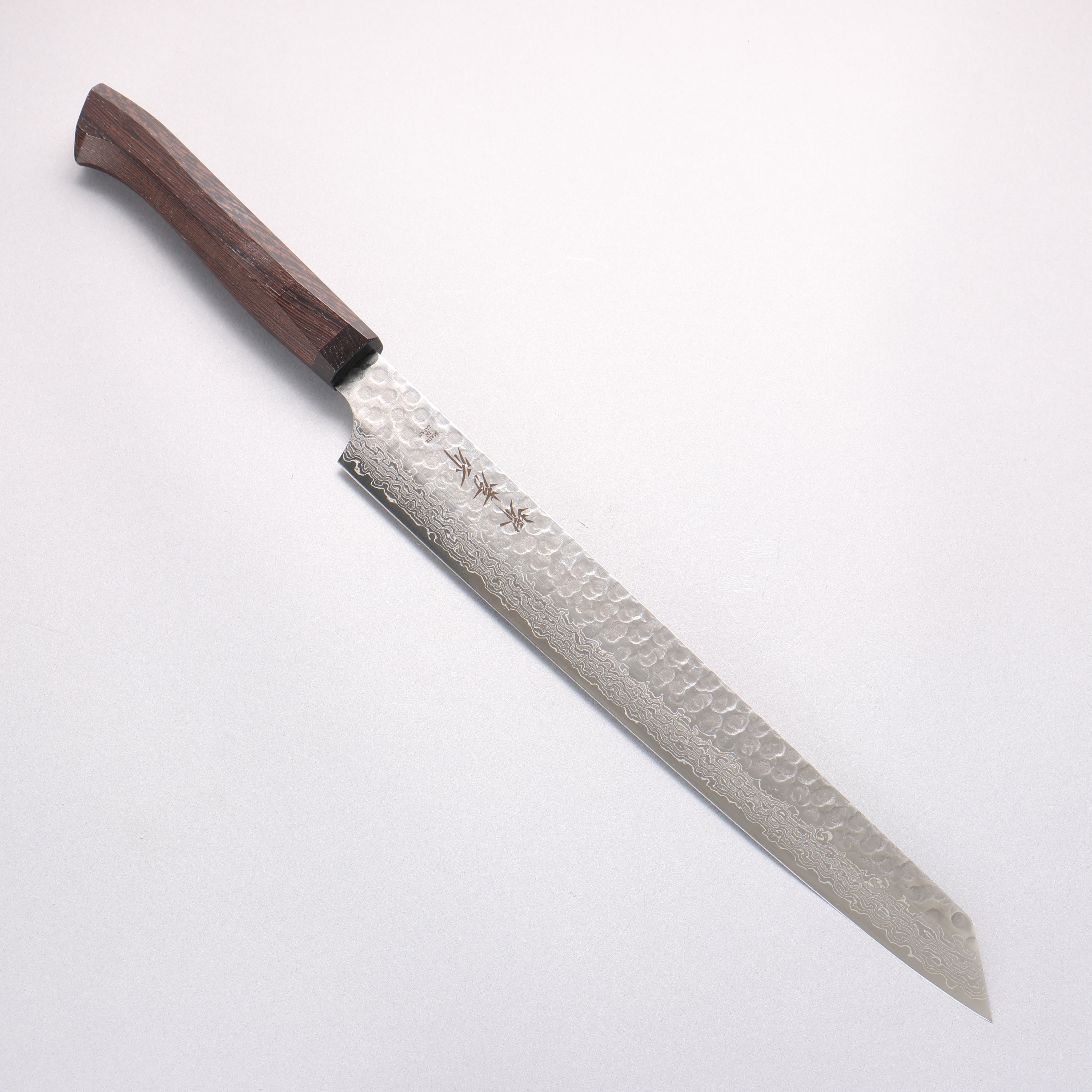 Sakai Takayuki Hien AUS10 45 Layer Damascus Kiritsuke Sujihiki 300mm Wenge Handle - Japanny - Best Japanese Knife