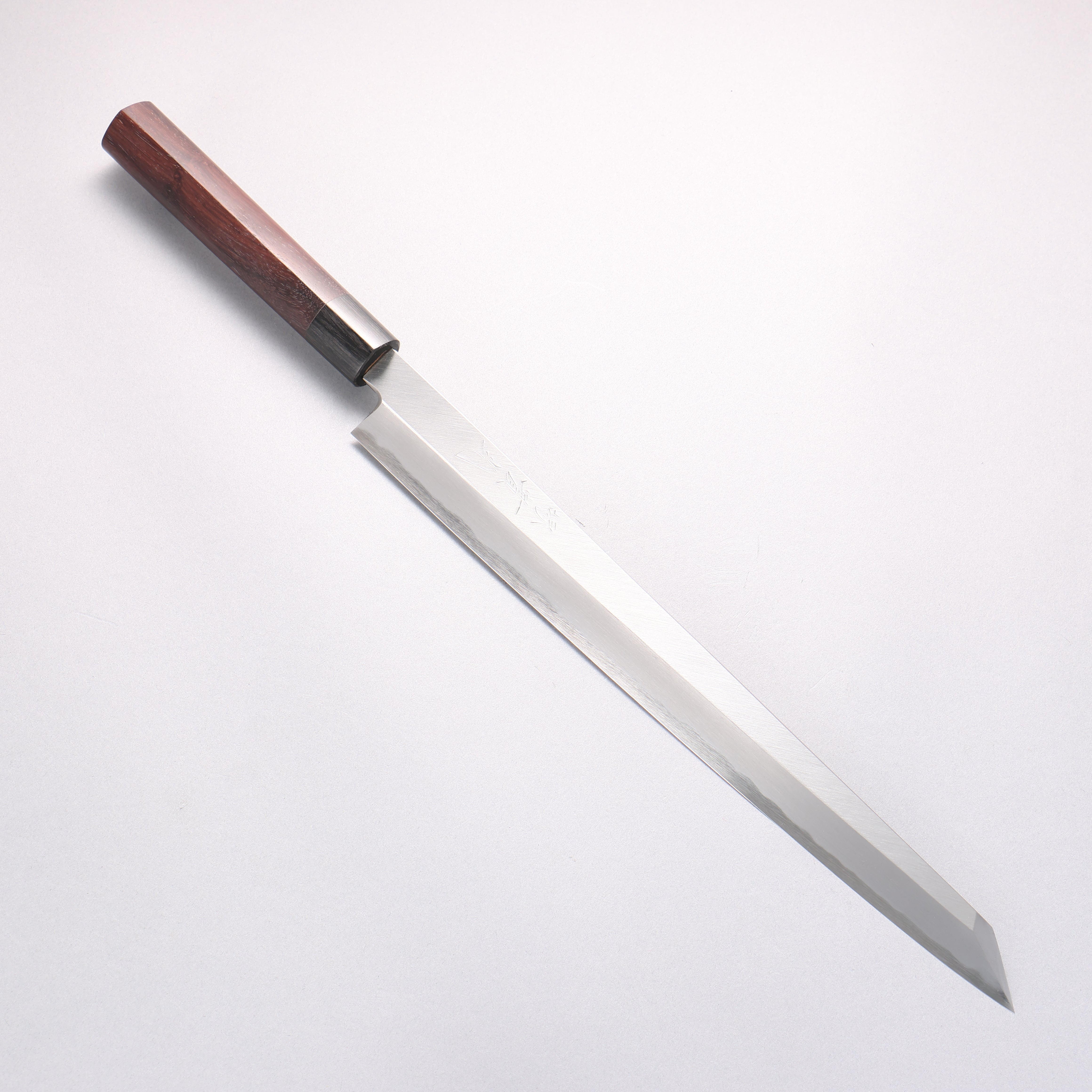 Jikko White Steel No.2 Kiritsuke Yanagiba 330mm Shitan Handle - Japanny - Best Japanese Knife