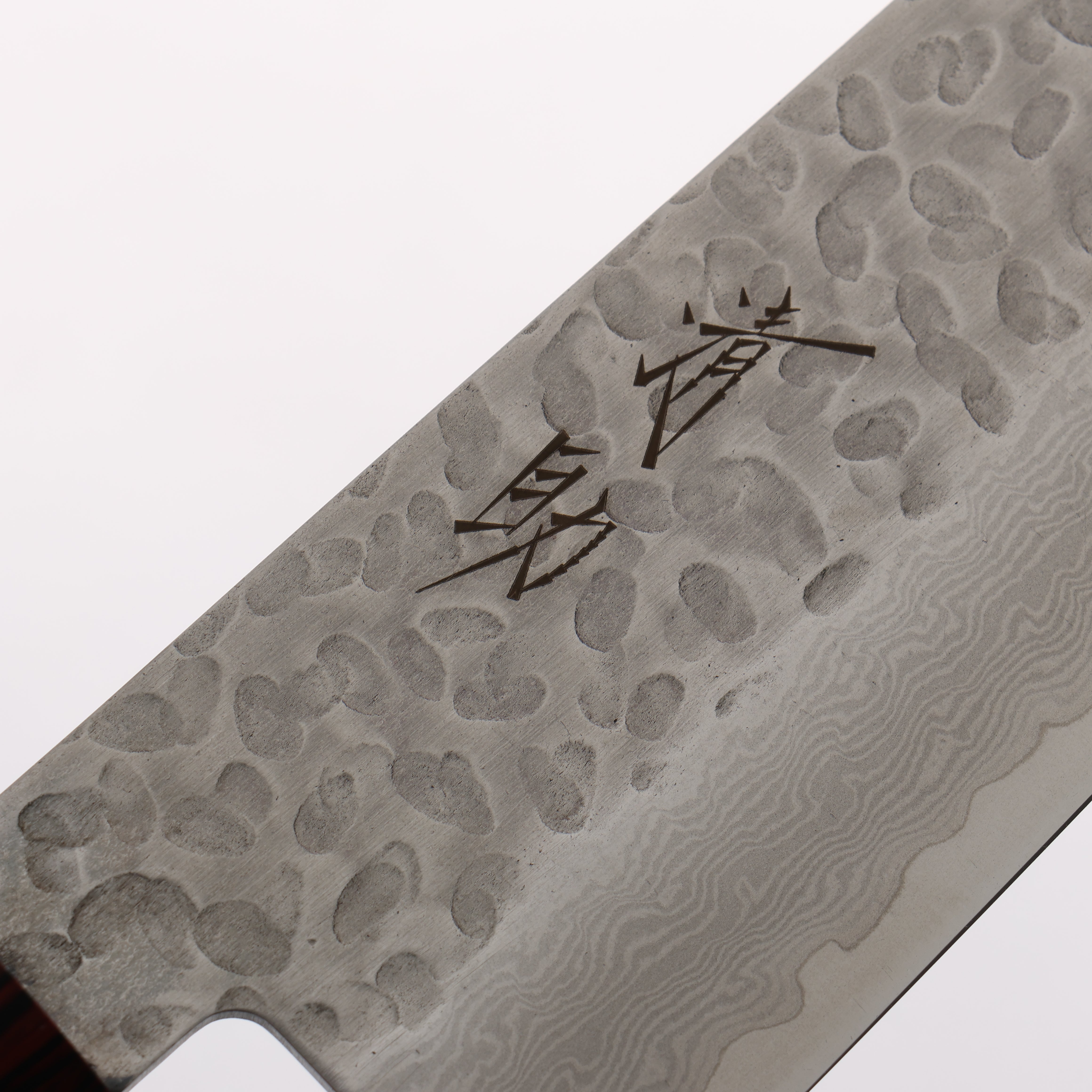 Seisuke VG10 33 Layer Hammered Damascus Gyuto 210mm Black Pakka wood Handle - Japanny - Best Japanese Knife