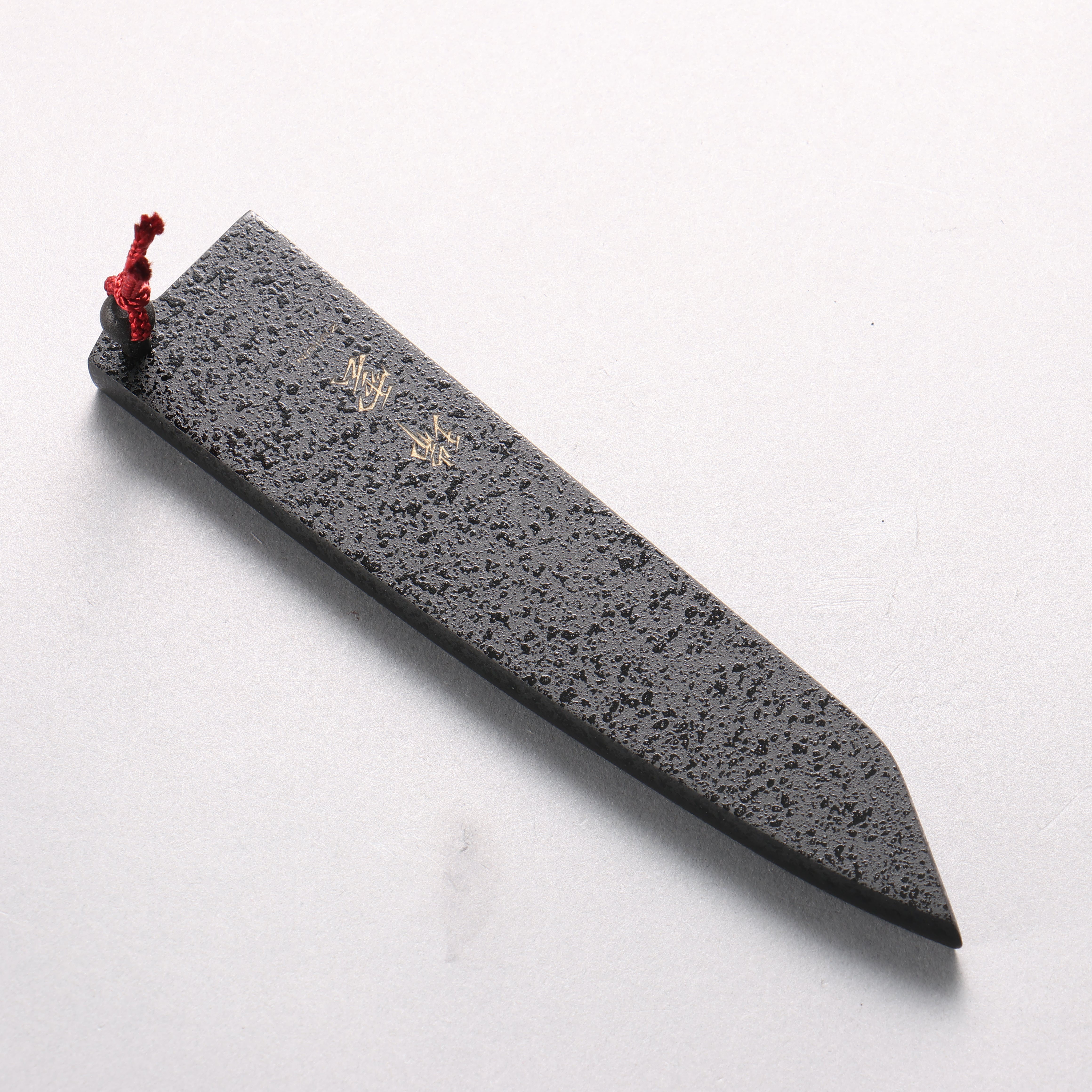 Seki Kanetsugu ZUIUN Kiwami SG2 Damascus DLC Kiritsuke Petty-Utility 150mm Black Pakka wood Handle with Sheath - Japanny - Best Japanese Knife