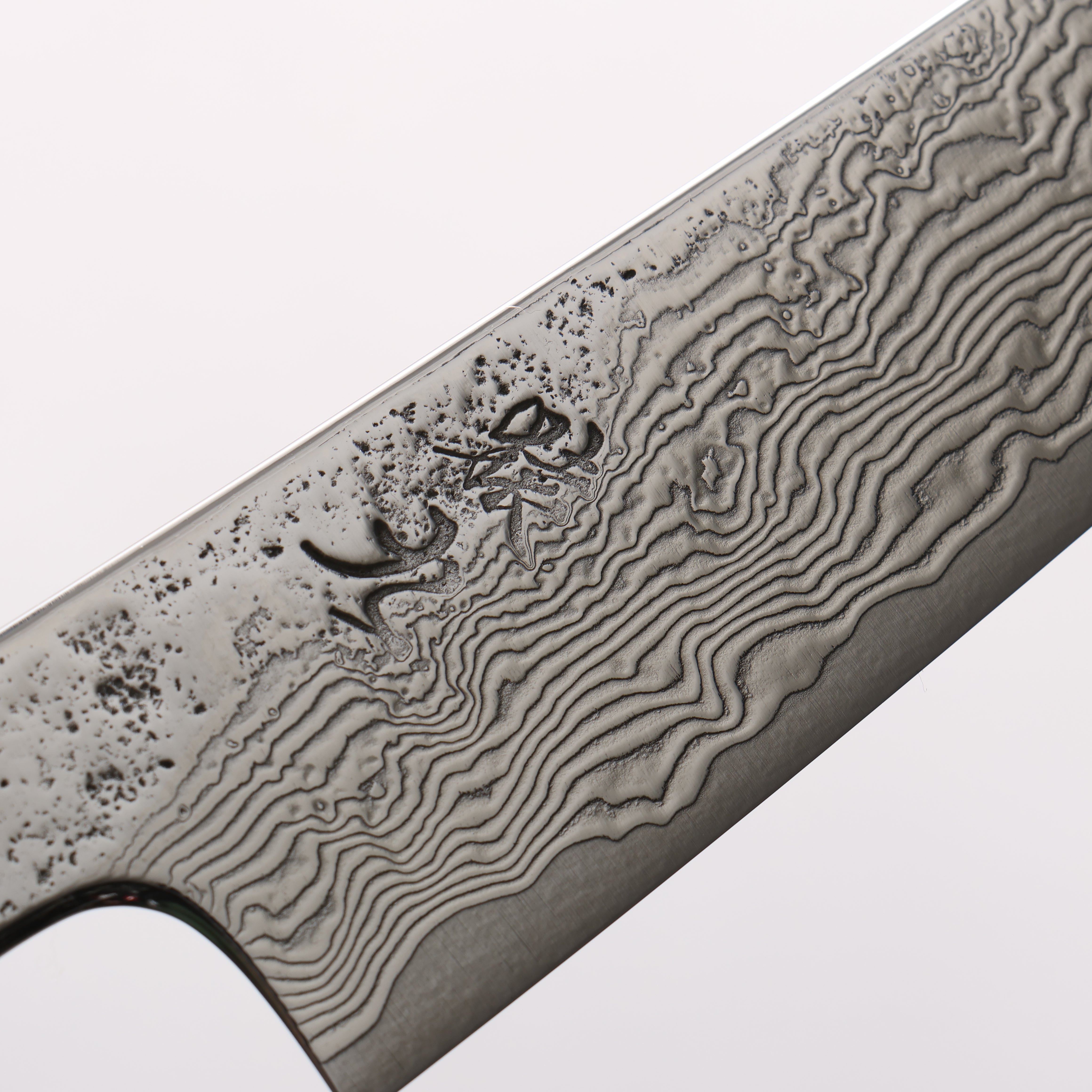 Enkyu SG2 Damascus Migaki Finished Kiritsuke Petty-Utility 135mm Chinese Quince Handle - Japanny - Best Japanese Knife