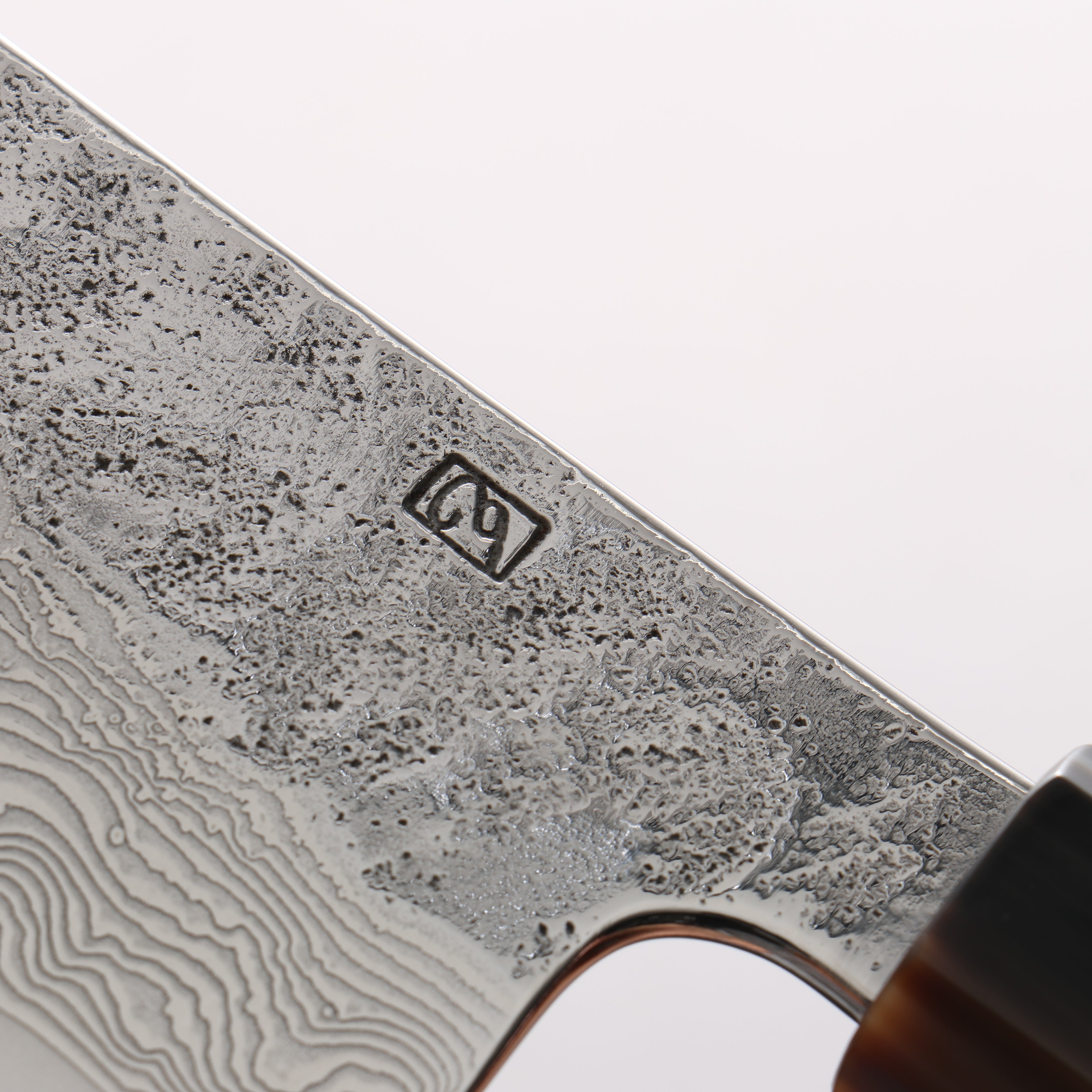 Enkyu SG2 Damascus Migaki Finished Kiritsuke Gyuto 210mm Chinese Quince Handle - Japanny - Best Japanese Knife