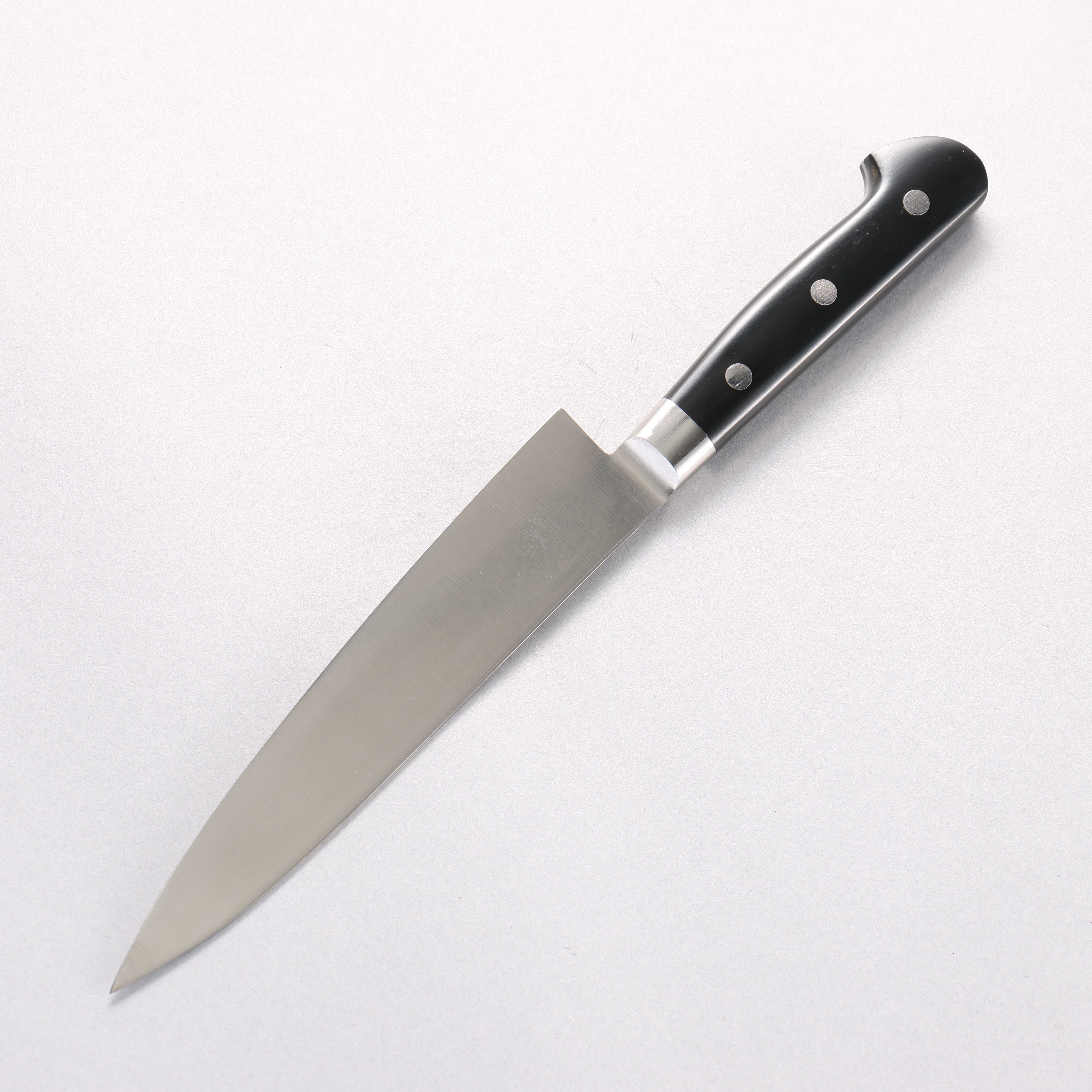 Iseya Molybdenum Petty-Utility 150mm Black Micarta Handle - Japanny - Best Japanese Knife