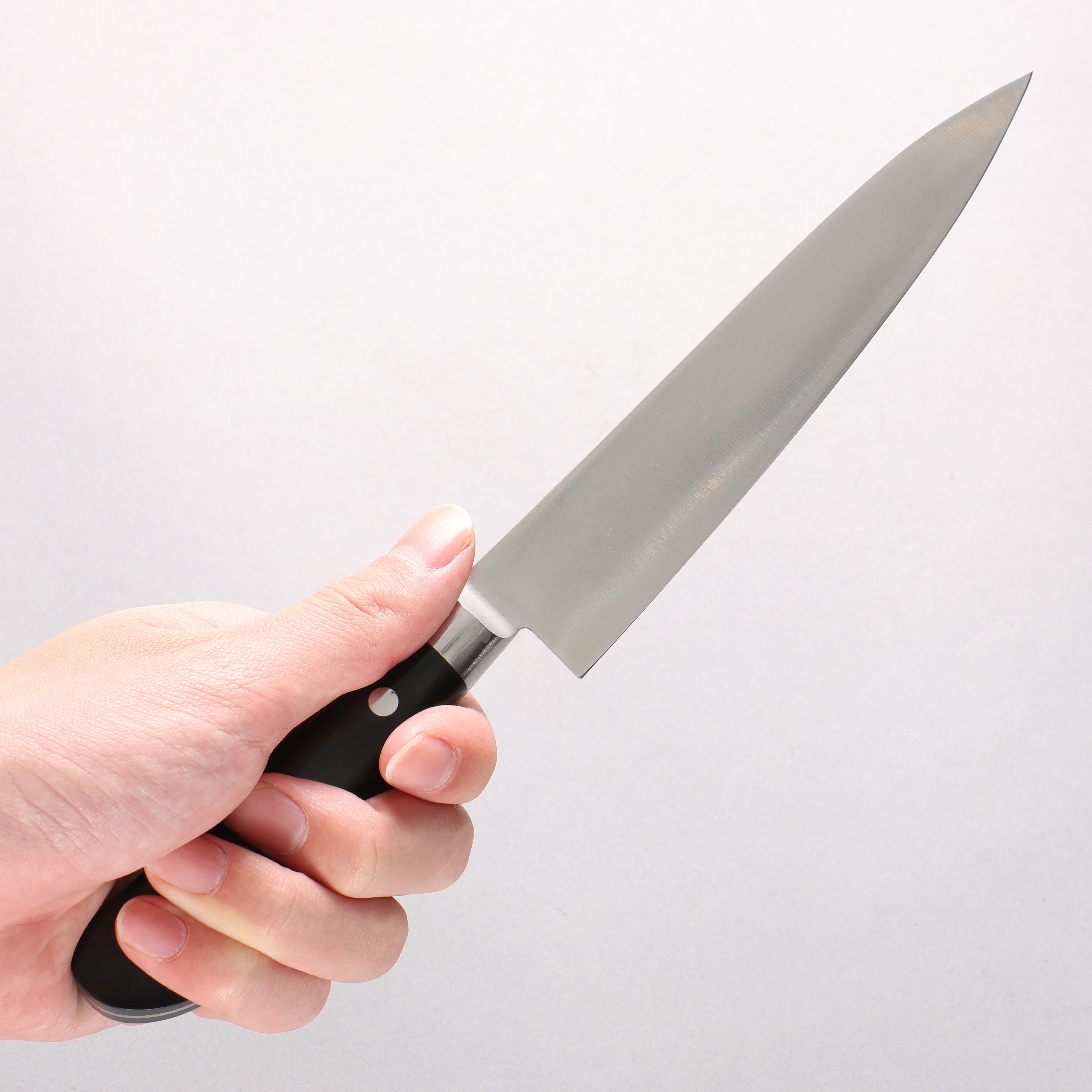 Iseya Molybdenum Petty-Utility 150mm Black Micarta Handle - Japanny - Best Japanese Knife