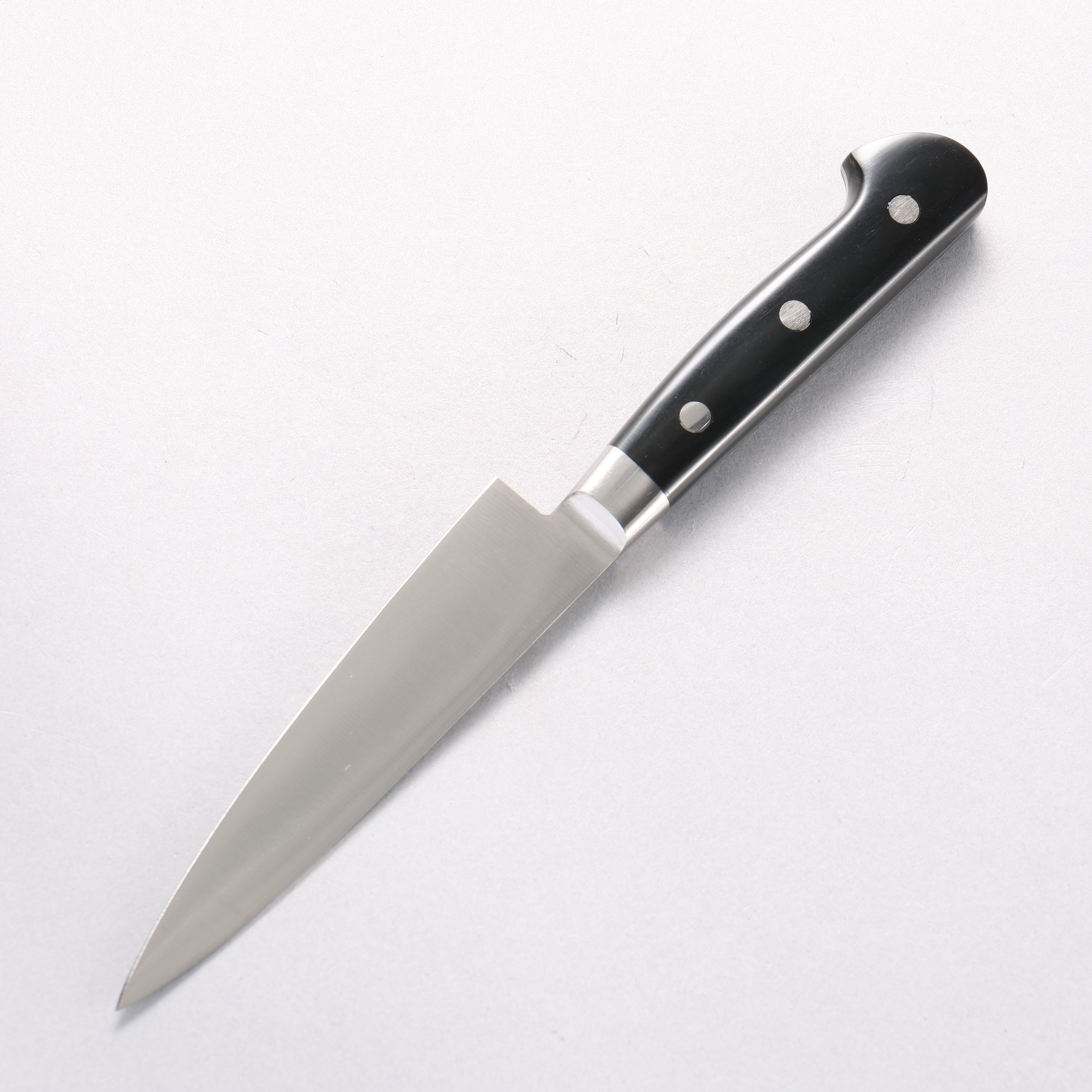 Iseya Molybdenum Petty-Utility 120mm Black Micarta Handle - Japanny - Best Japanese Knife
