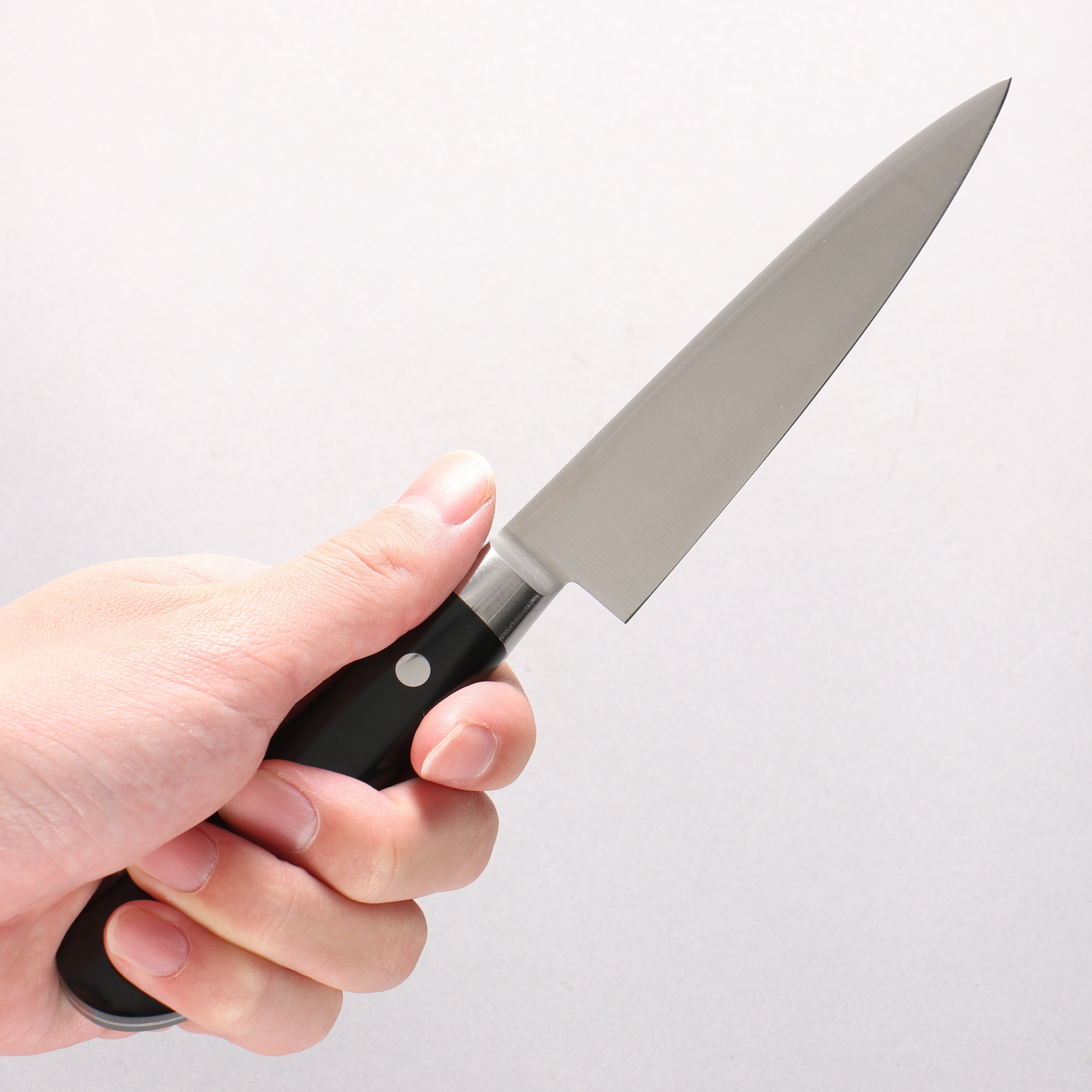 Iseya Molybdenum Petty-Utility 120mm Black Micarta Handle - Japanny - Best Japanese Knife