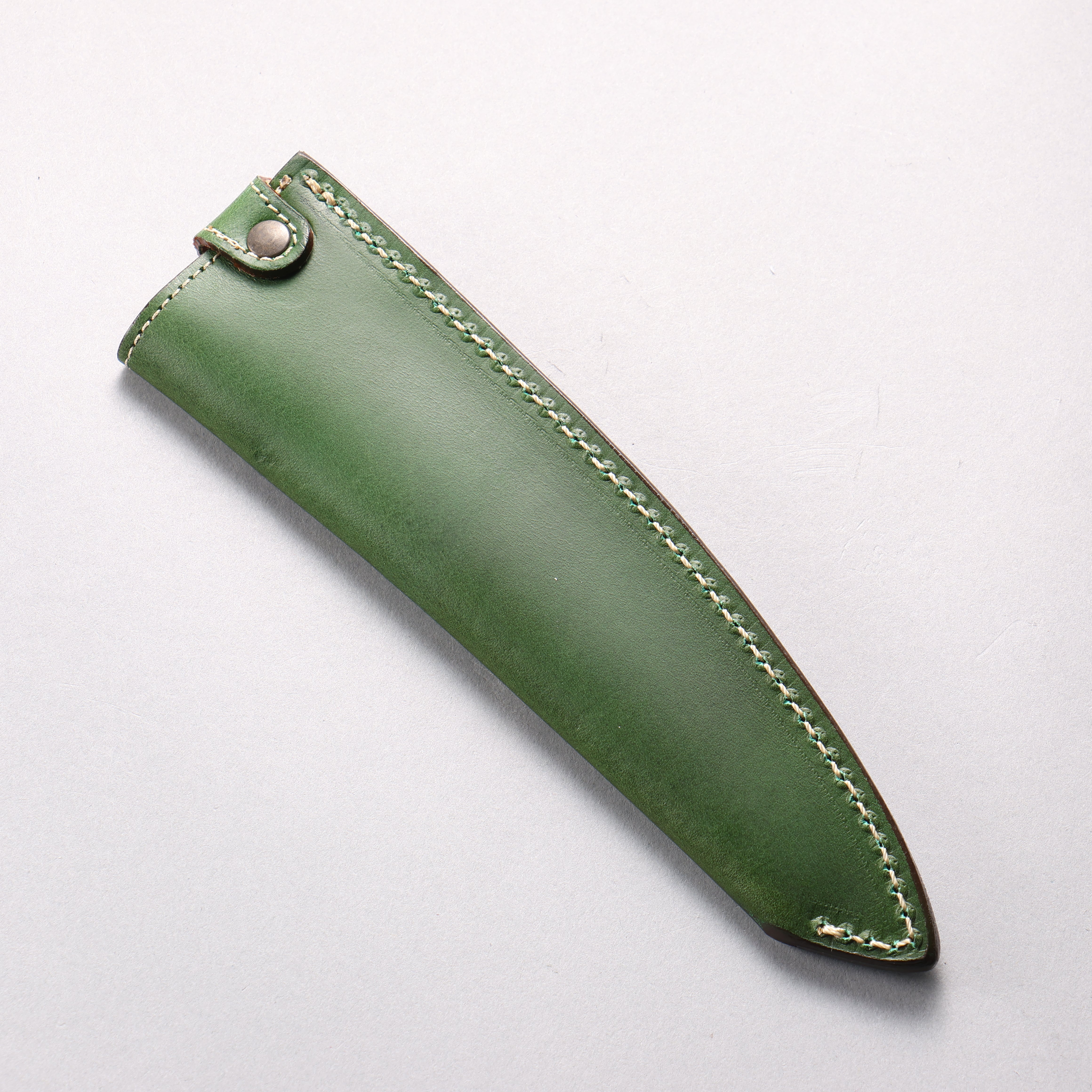 Buttero Green Sheath for 180mm Gyuto Leather Sheath - Japanny - Best Japanese Knife