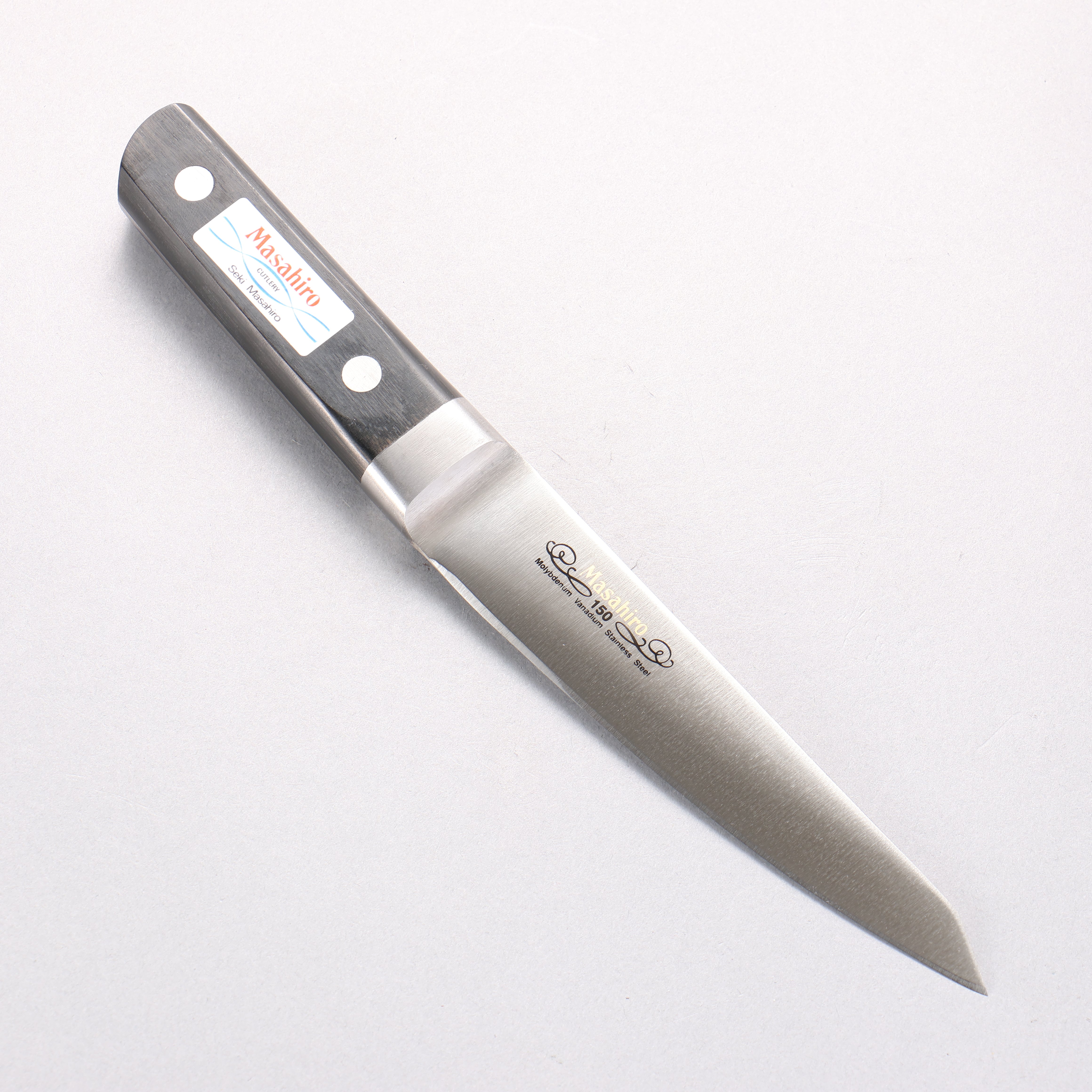 Masahiro Molybdenum Round Finish Honesuki Boning 150mm - Japanny - Best Japanese Knife