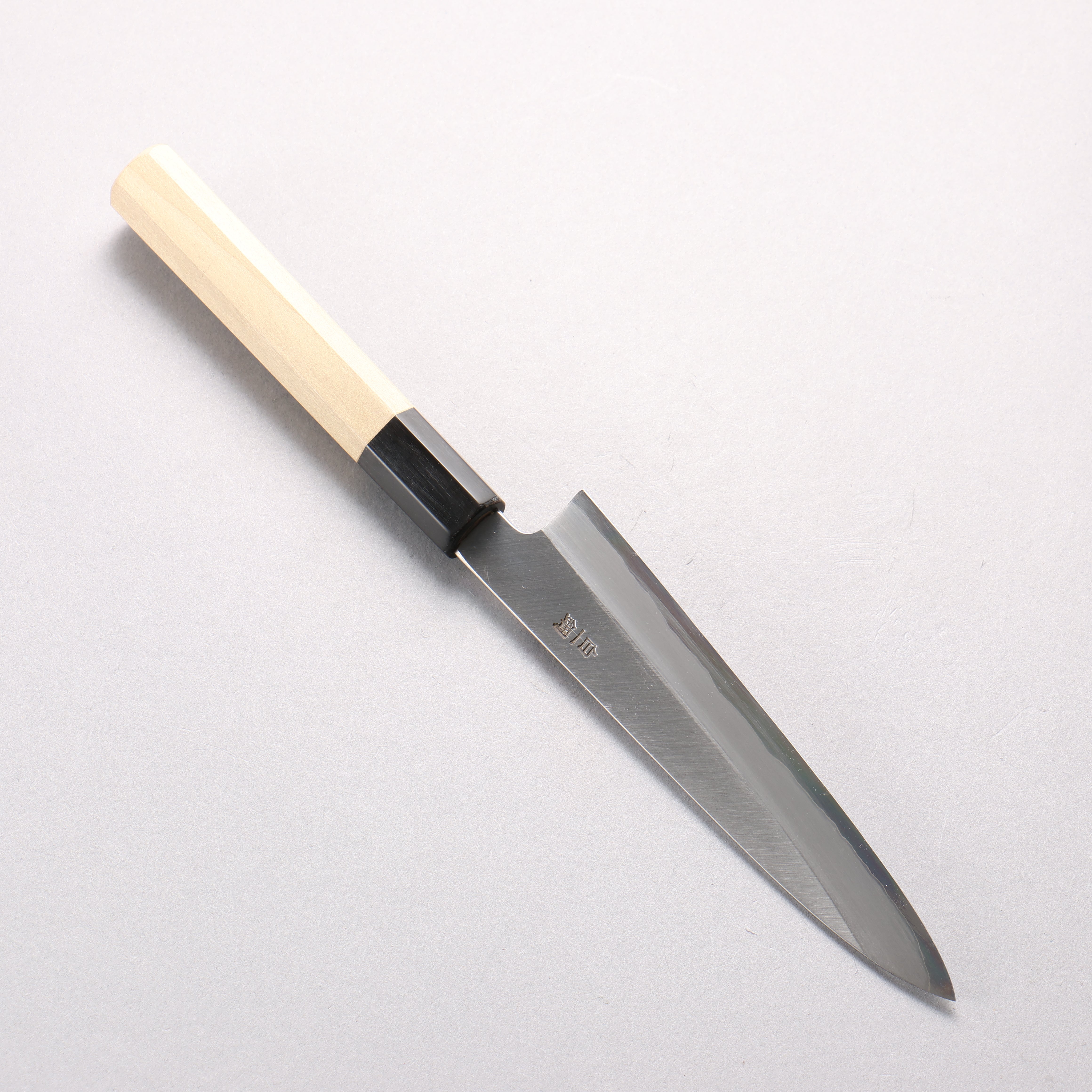 Sakai Kikumori White Steel No.1 Petty-Utility 150mm Magnolia (Ferrule: Water Buffalo Horn) Handle - Japanny - Best Japanese Knife