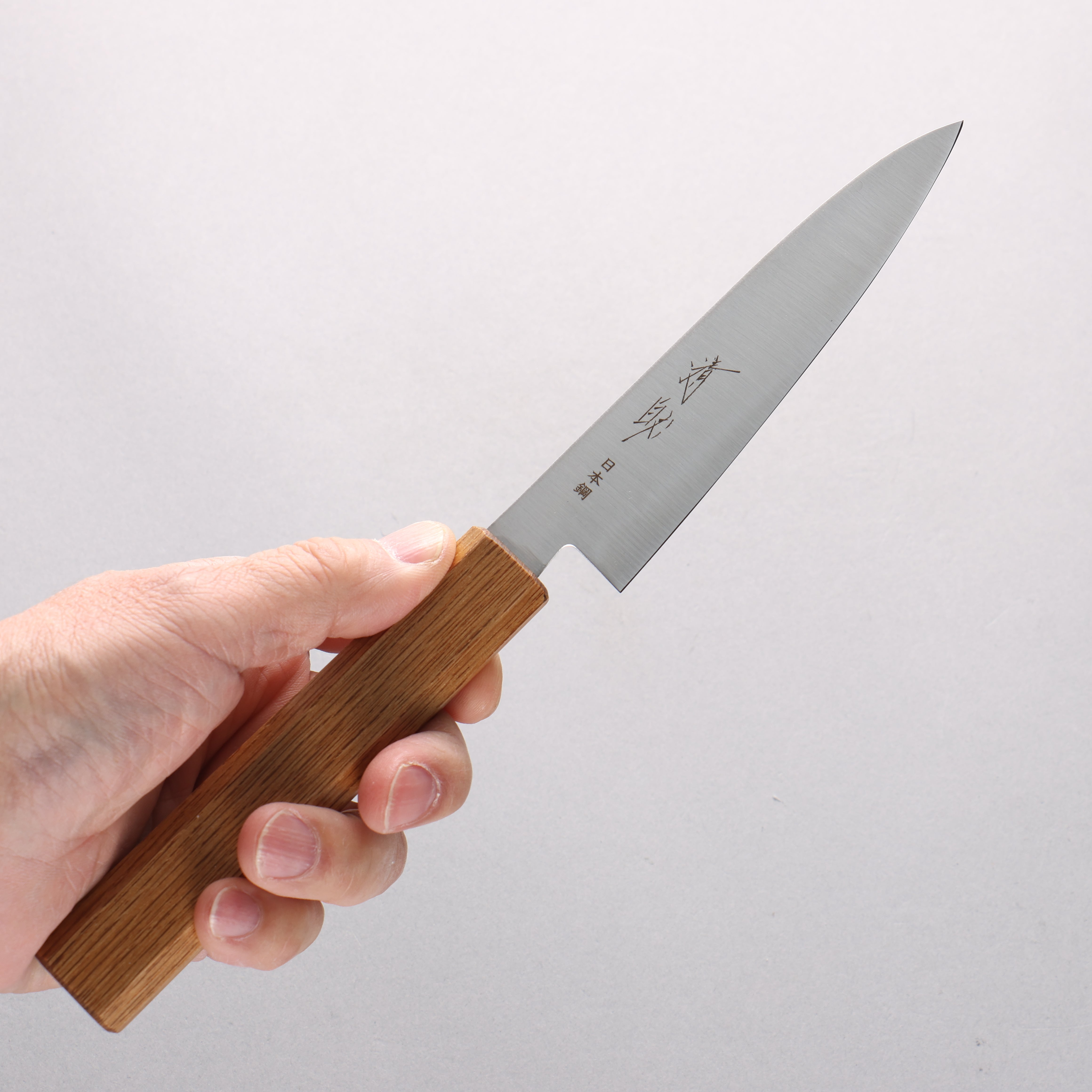 Seisuke SK-4 Petty-Utility 120mm Wood(Lacquered) Handle - Japanny - Best Japanese Knife