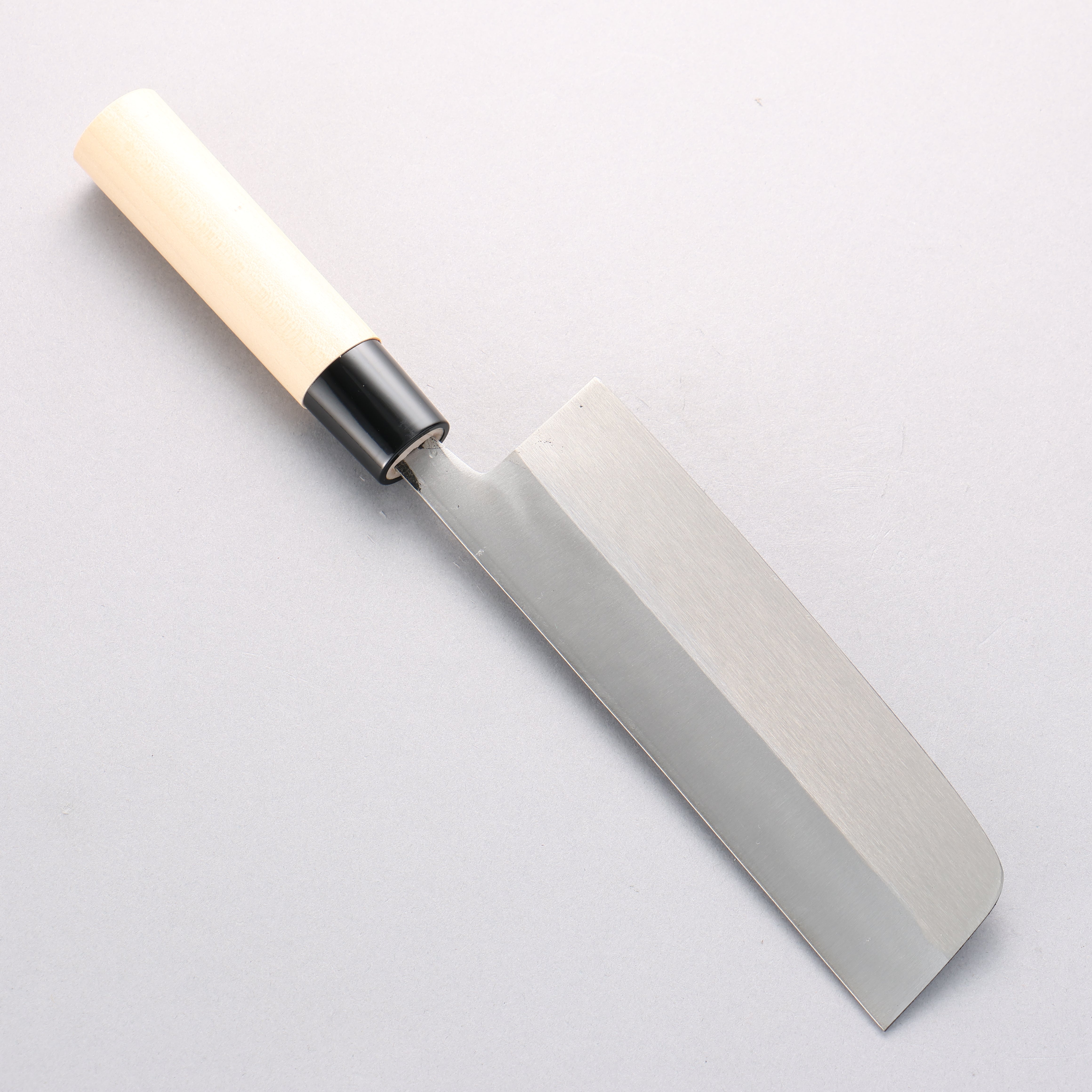 Nakaniida White Steel No.2 Migaki Polish Finish Nakiri  165mm Magnolia Handle