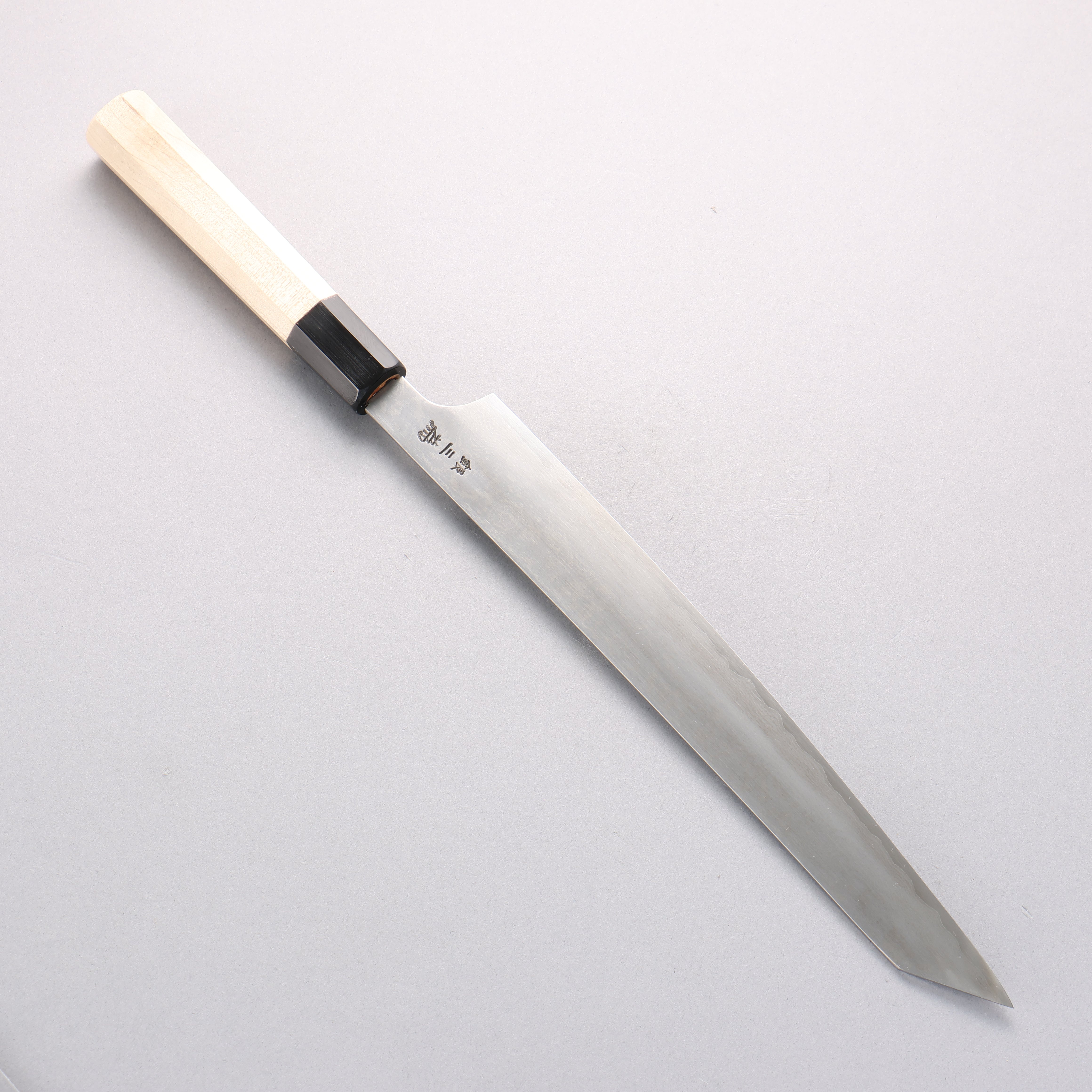 Sakai Takayuki Silver Steel No.3 Damascus Kengata Yanagiba 270mm
