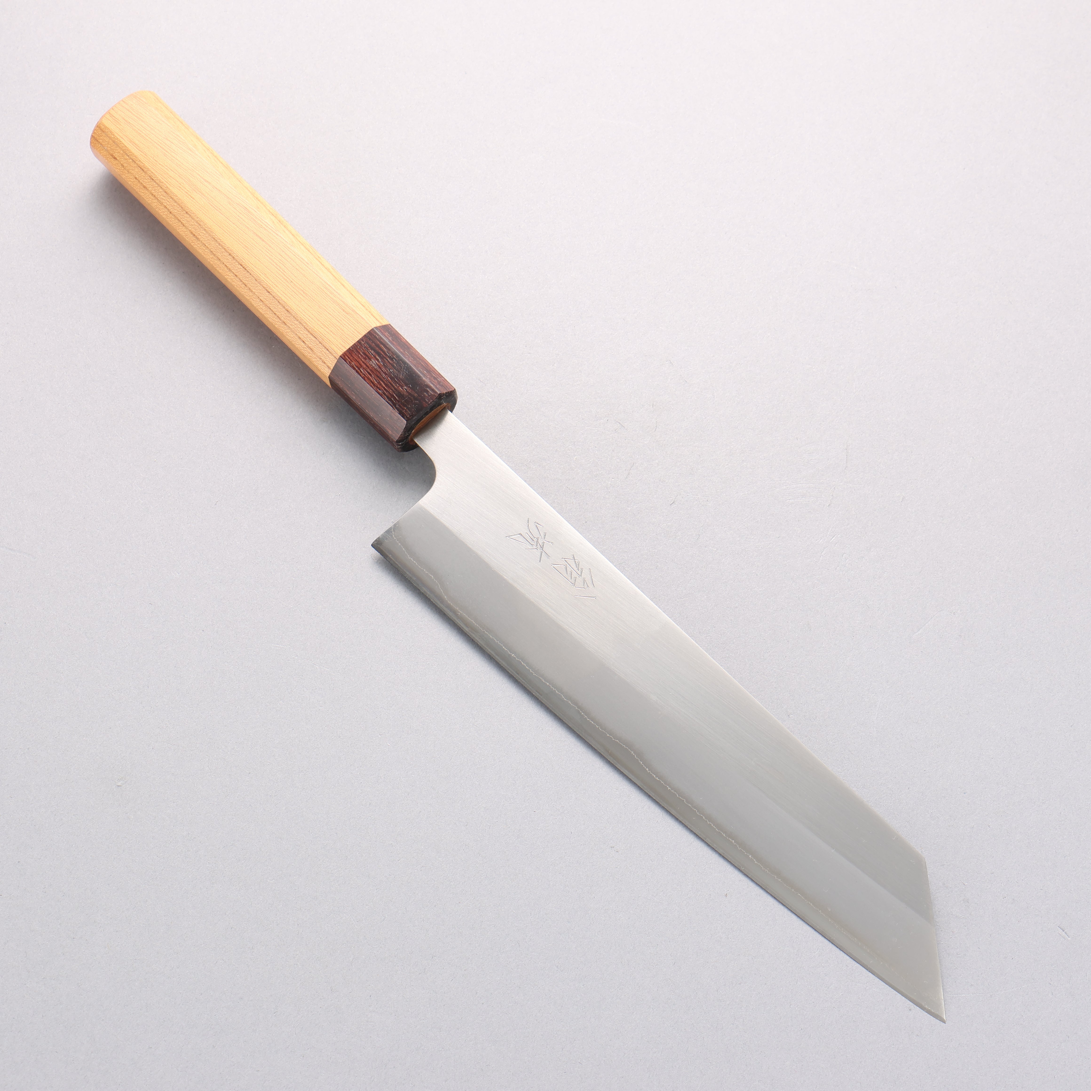 Oul White Steel No.1 Kiritsuke Gyuto  210mm Keyaki (Japanese Elm) Handle