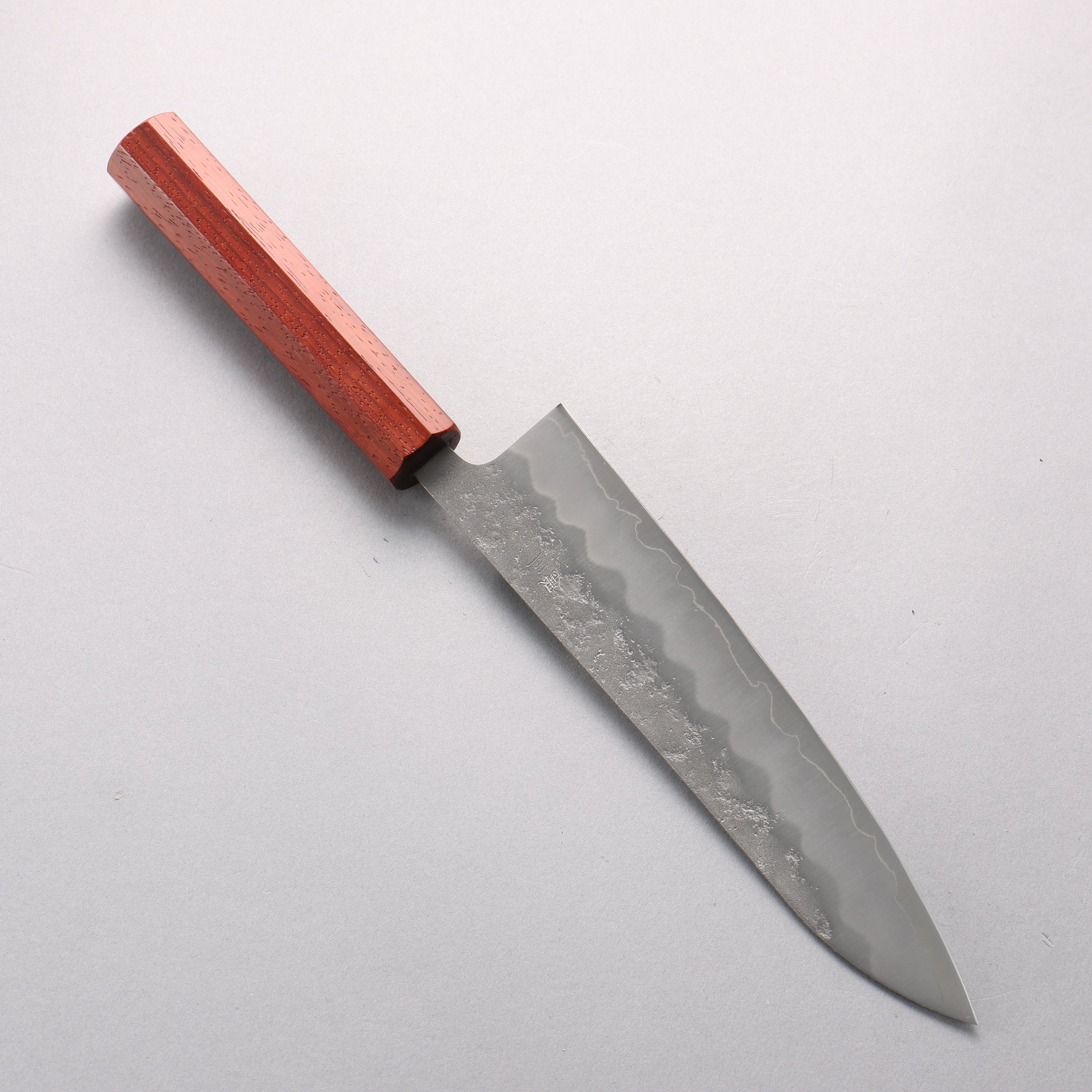 Oul Silver Steel No.3 Nashiji Gyuto 210mm Padoauk Handle